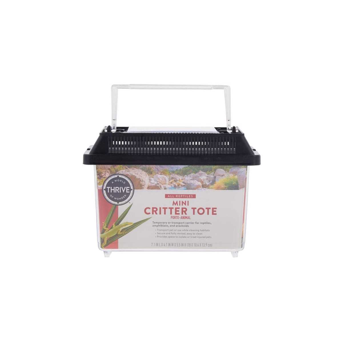 Thrive Critter Reptile Tote