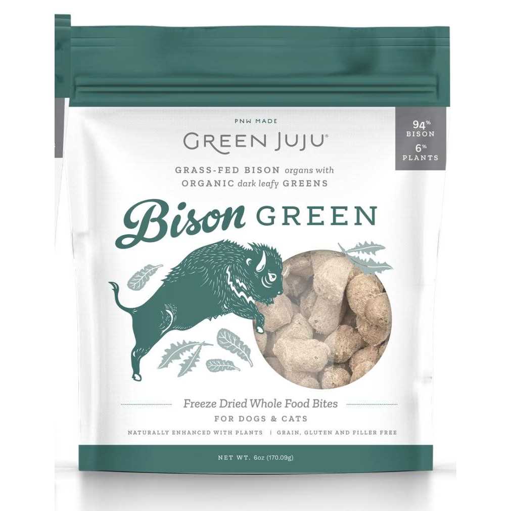 Green Juju Bison Green Freeze Dried