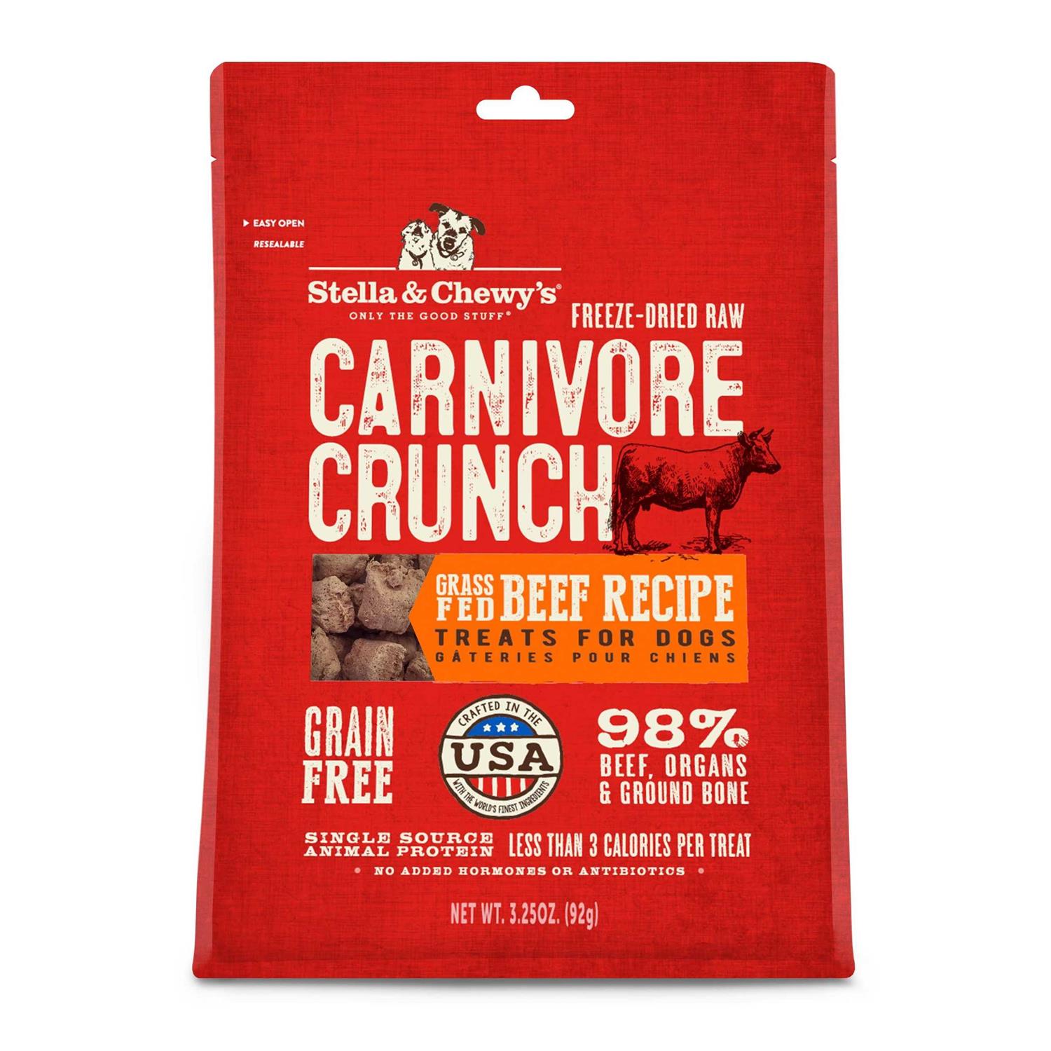 Stella & Chewy’s Carnivore Crunch Dog Treats