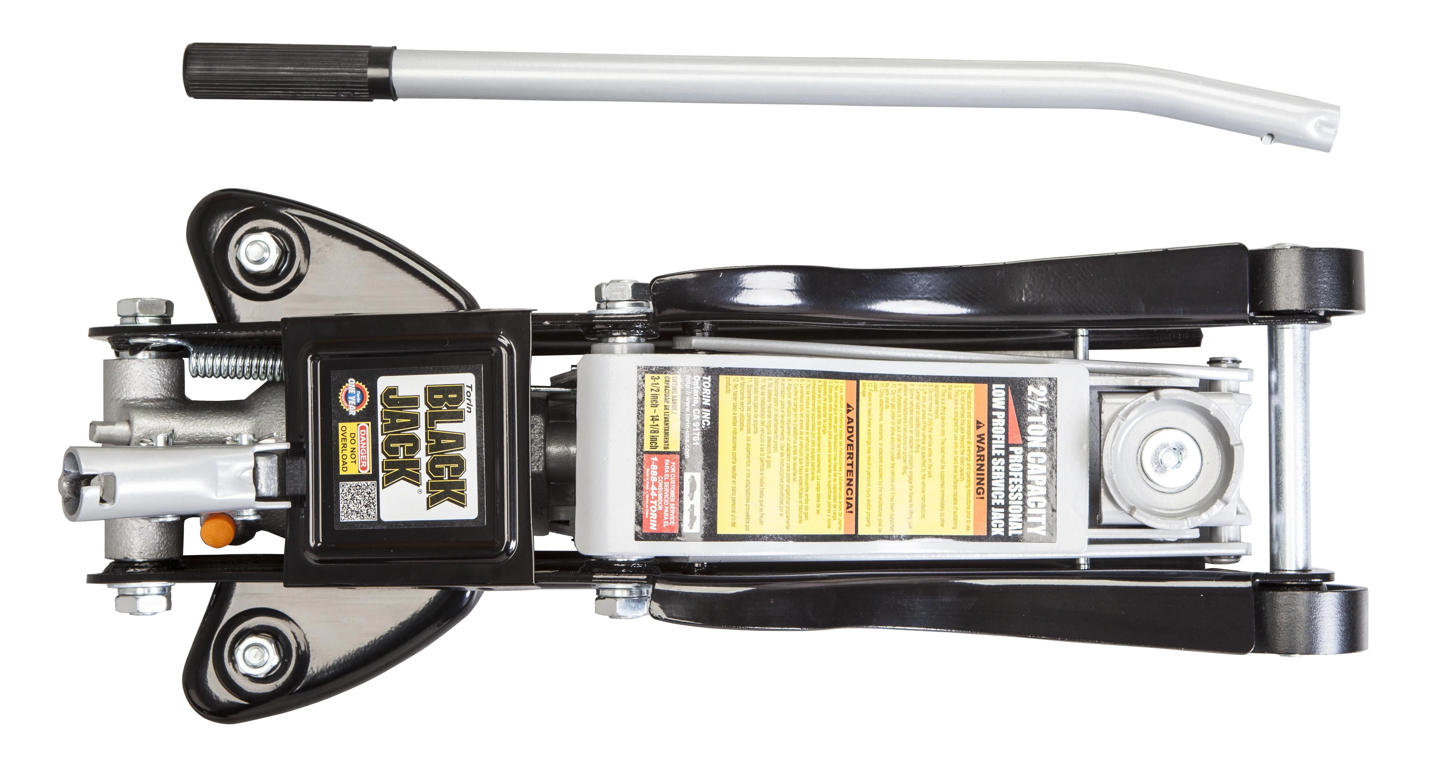 Black Jack 2.5 Ton Low Profile Floor Jack Black/Silver, T825010W - news ...