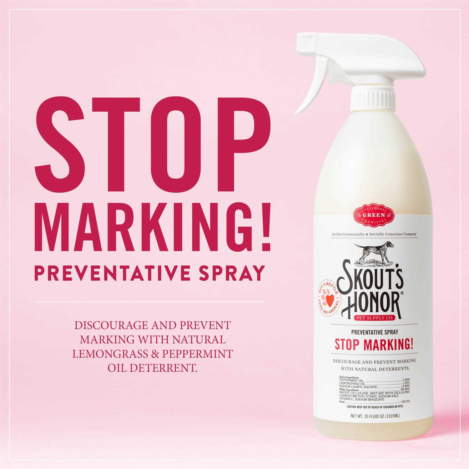 Skout’s Honor Spray Stop Marking