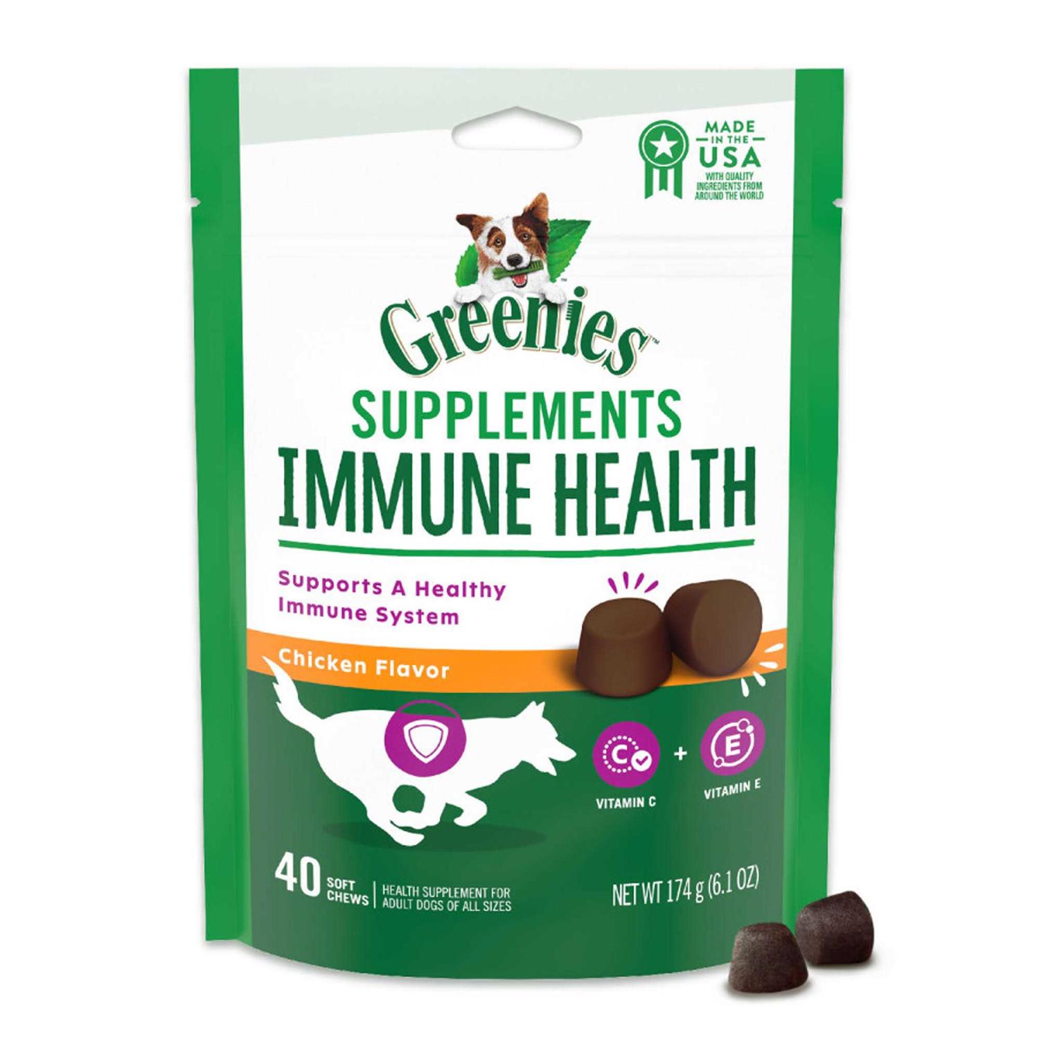 Greenies Immune Health Supplements