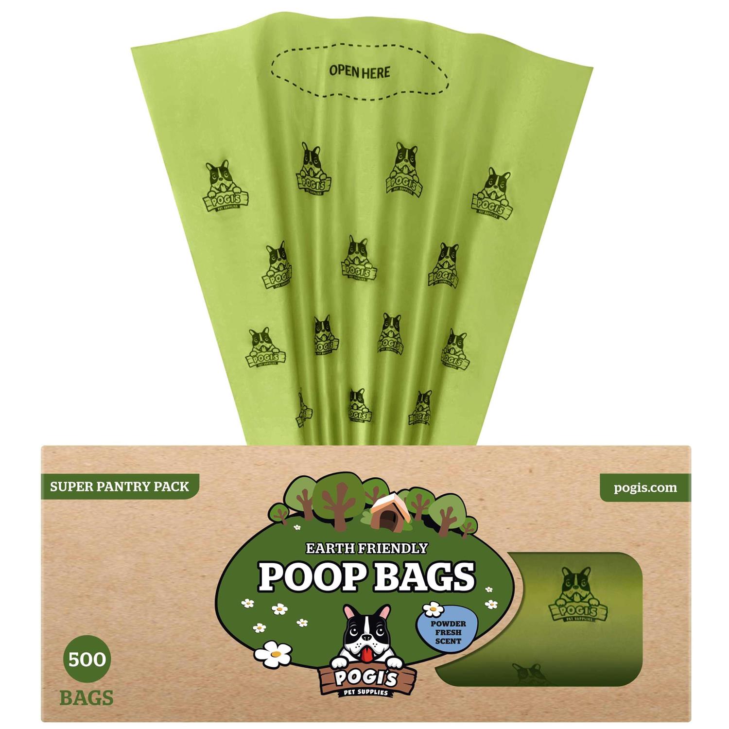 Pogi’s Pet Supplies Poop Bags 500 Dog Poop Bags for Yards