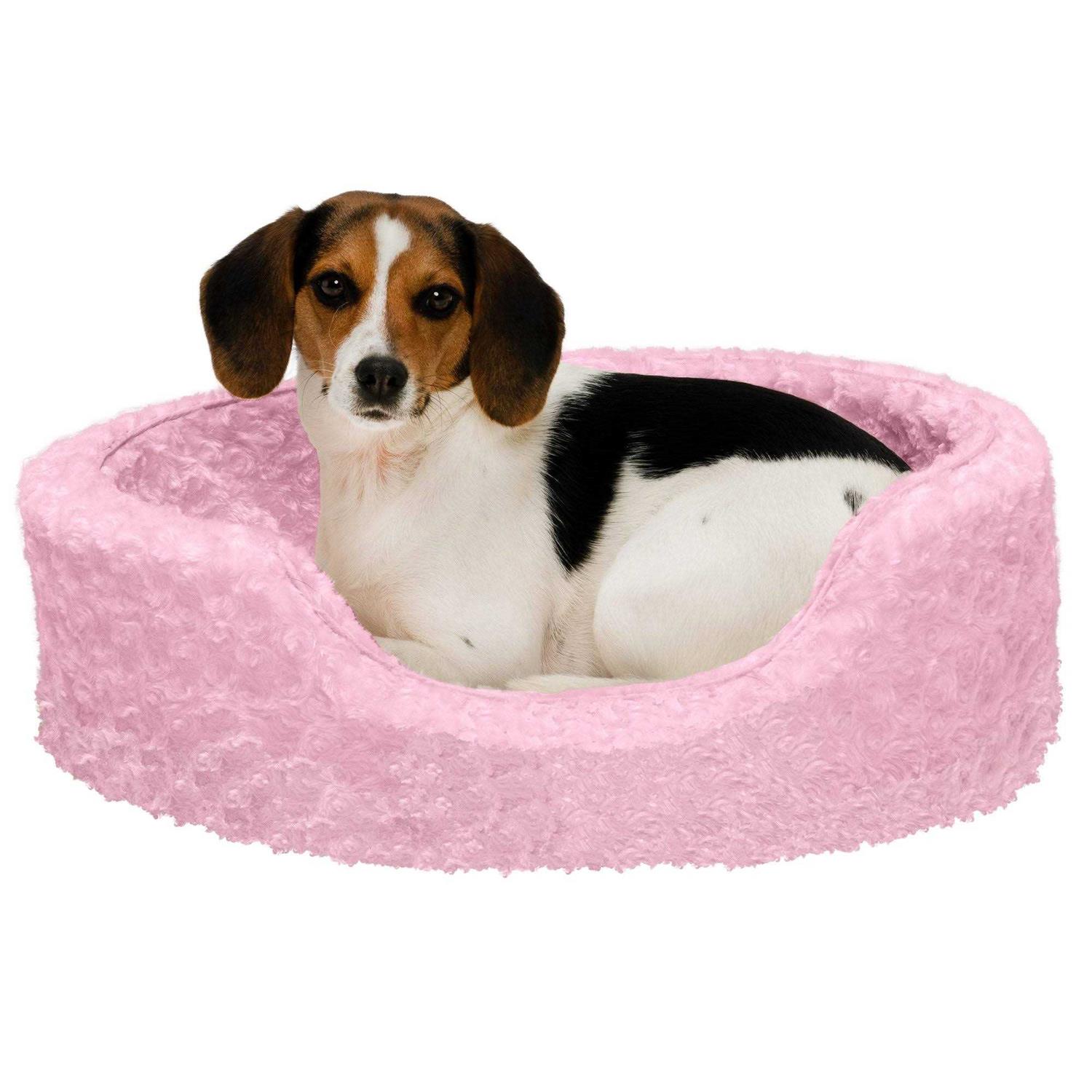 FurHaven Oval Ultra Plush Pet Bed