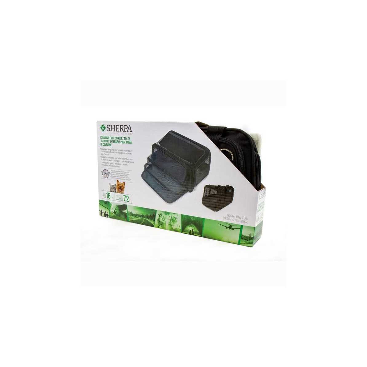 Sherpa Airline Approved Expandable Cat & Dog Travel Carrier