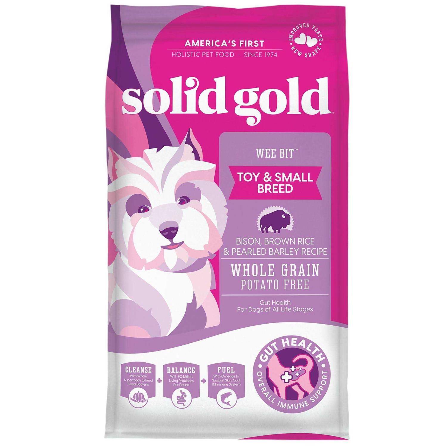 Solid Gold Wee Bit Small Breed Dry Dog Food