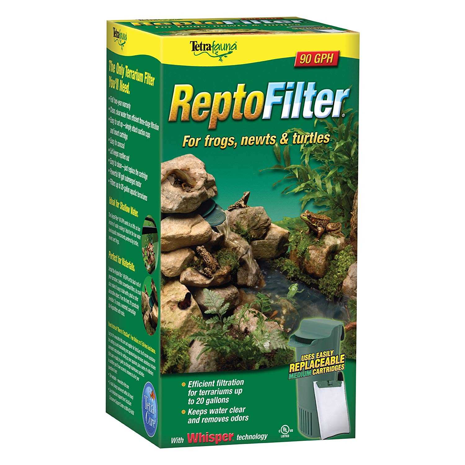 Tetrafauna ReptoFilter for Frogs