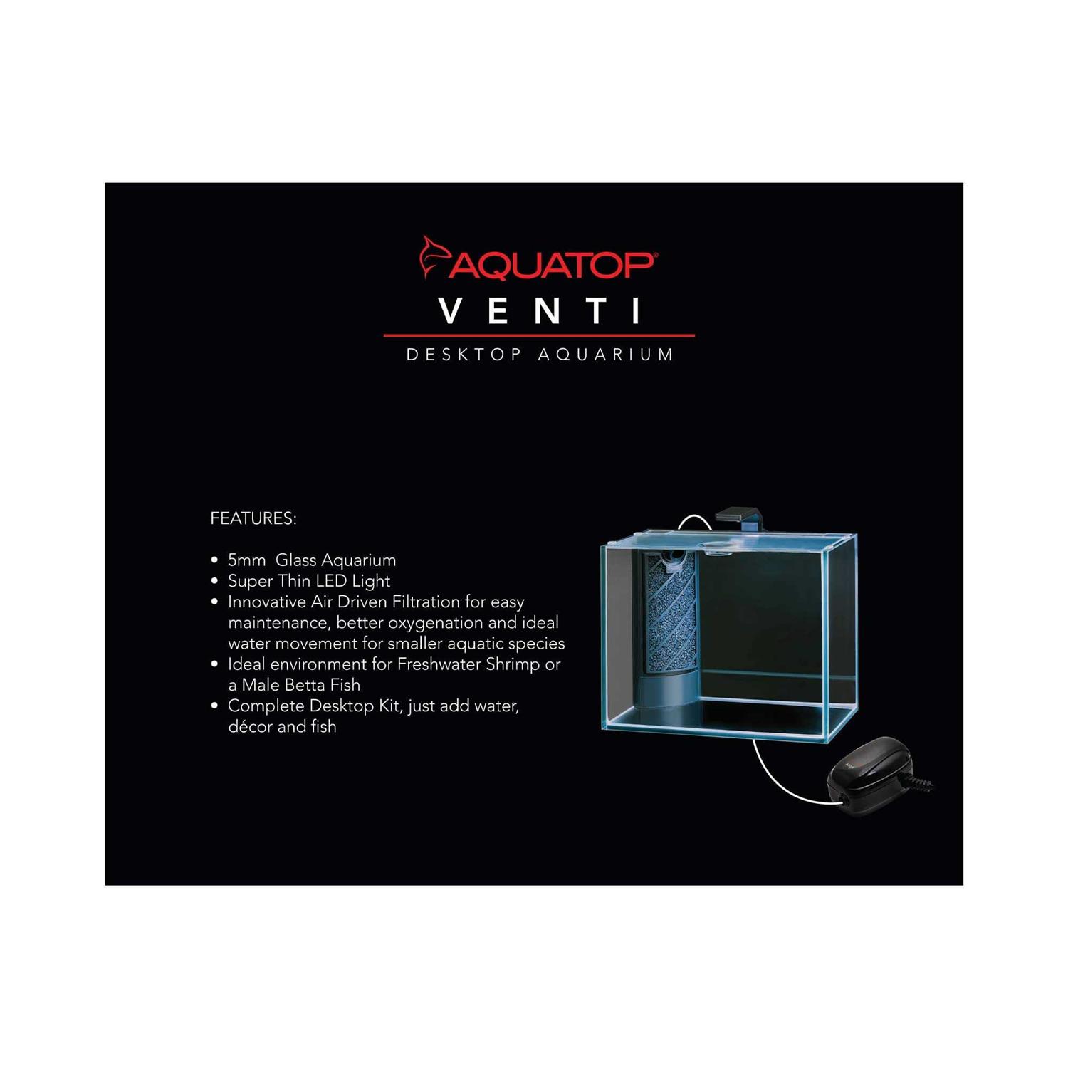 Aquatop Venti Desktop Aquarium Kit