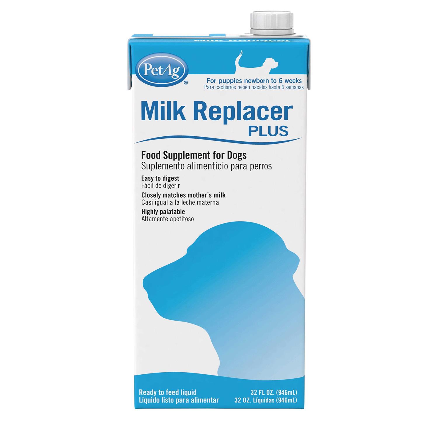 Pet-ag Milk Replacer Liquid for Dogs and Puppies