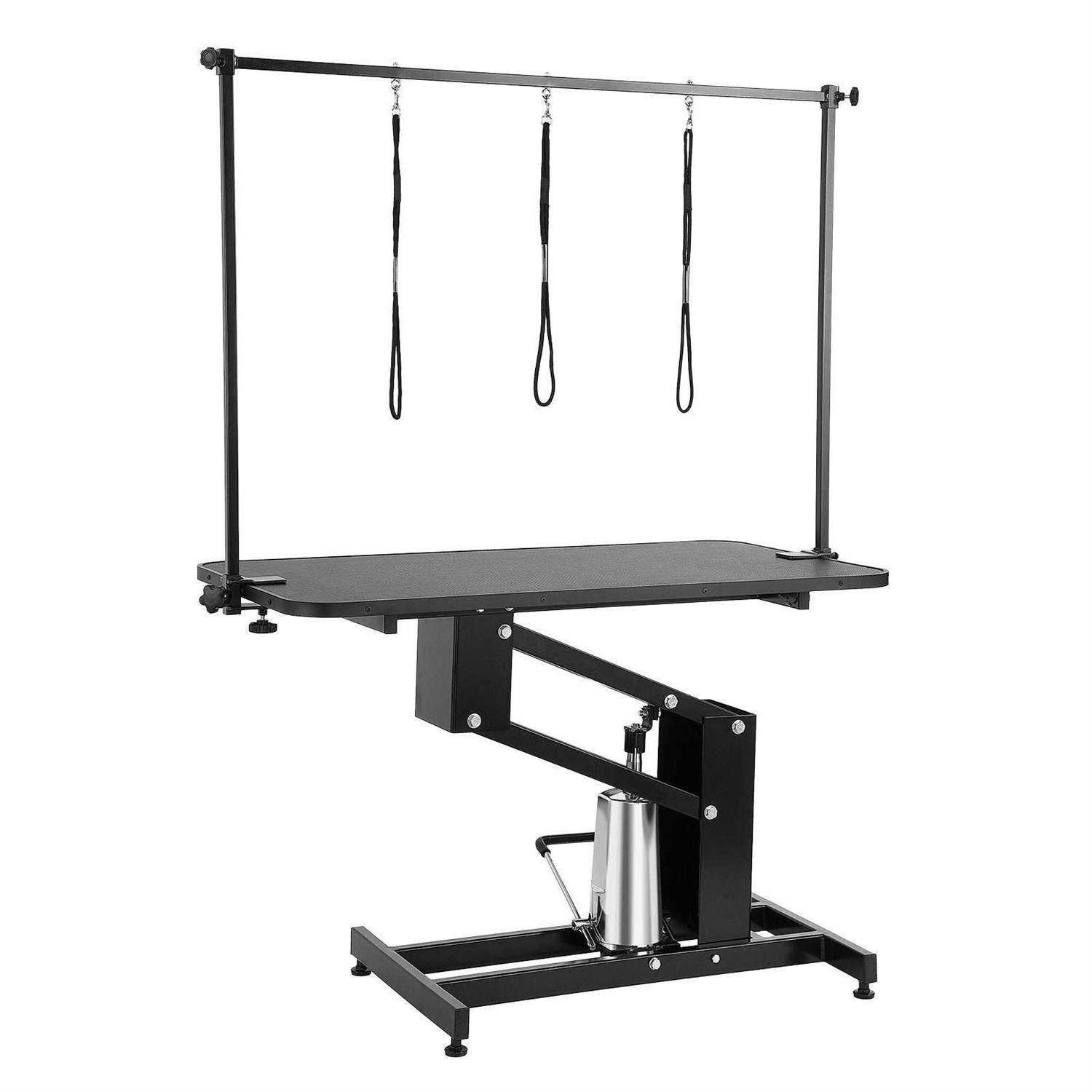 VEVOR 43 Hydraulic Pet Grooming Table Heavy Duty Dog Grooming Arm for Medium/ Small Dogs