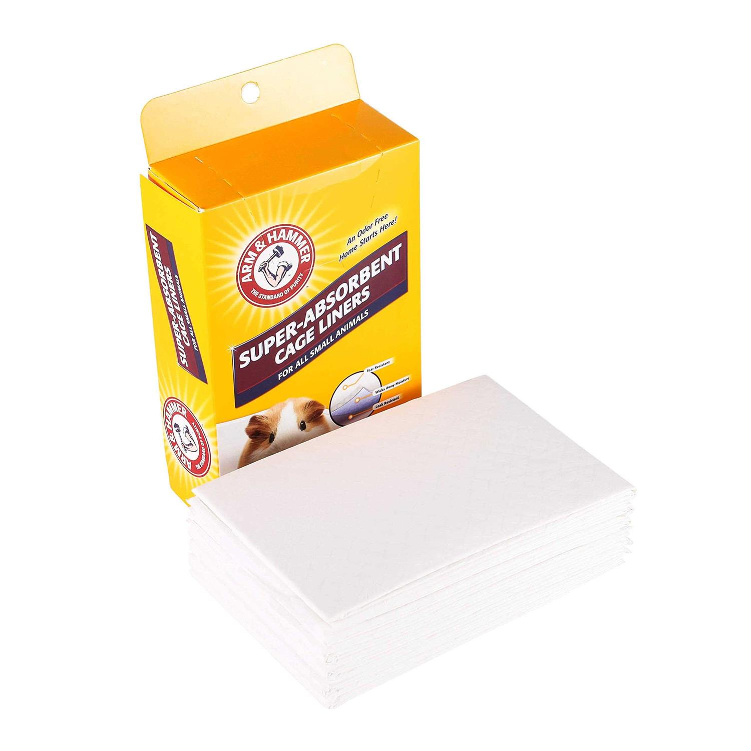 Arm & Hammer for Pets Super Absorbent Cage Liners for Guinea Pigs
