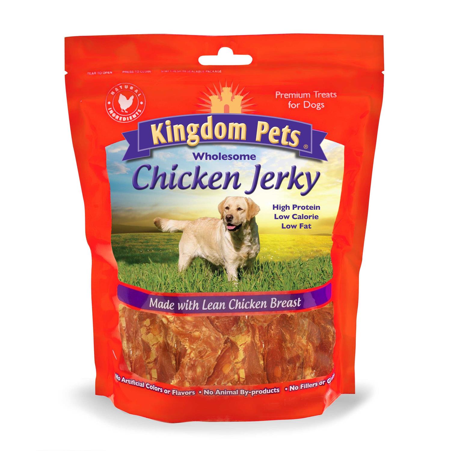 Kingdom Pets Filler Free Chicken Breast Jerky