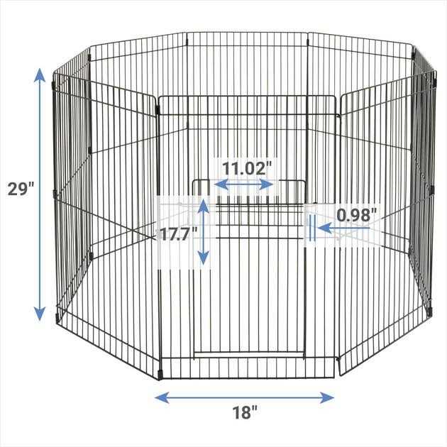 Frisco Wire Small Pet Playpen with Door