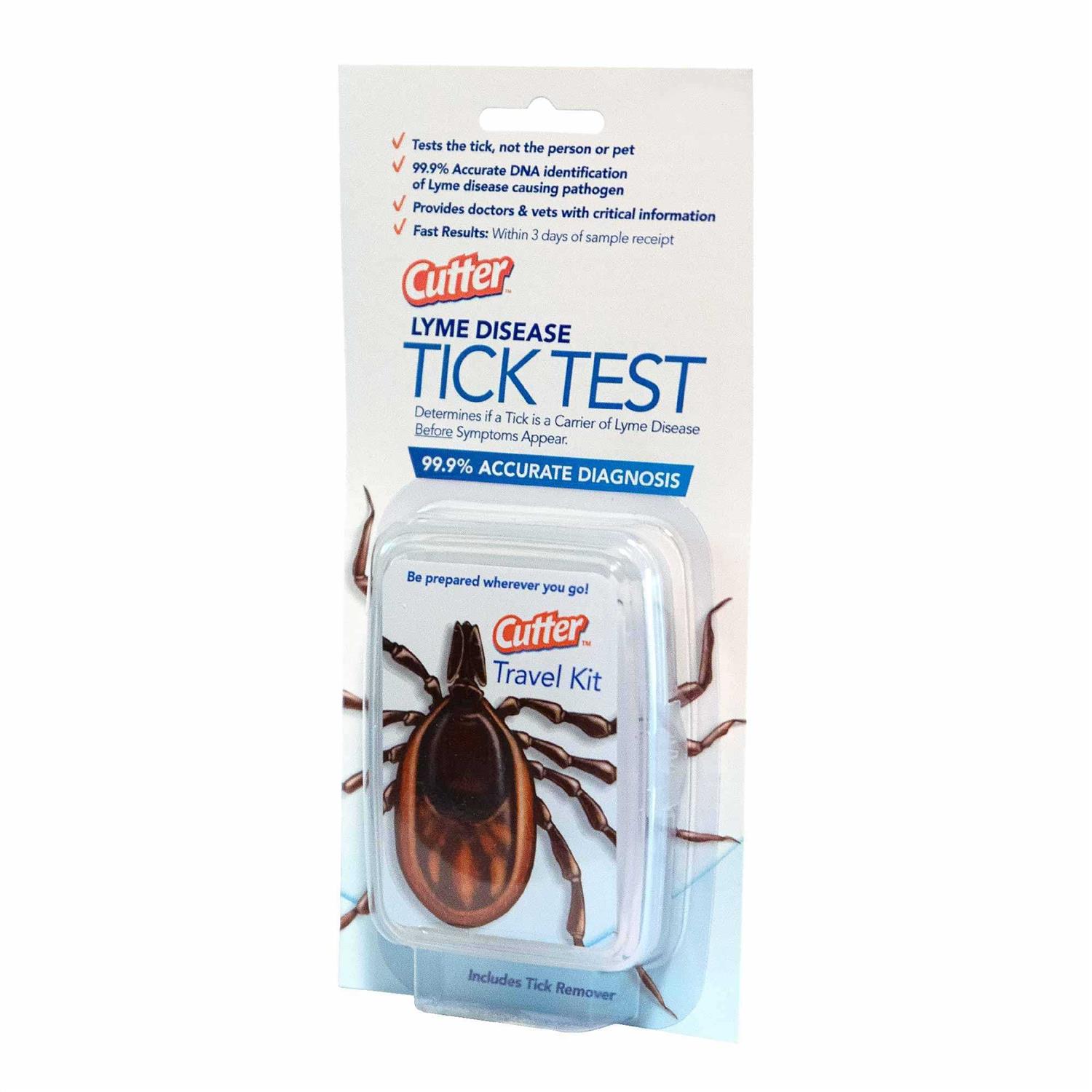 Cutter Lyme Disease Tick Test