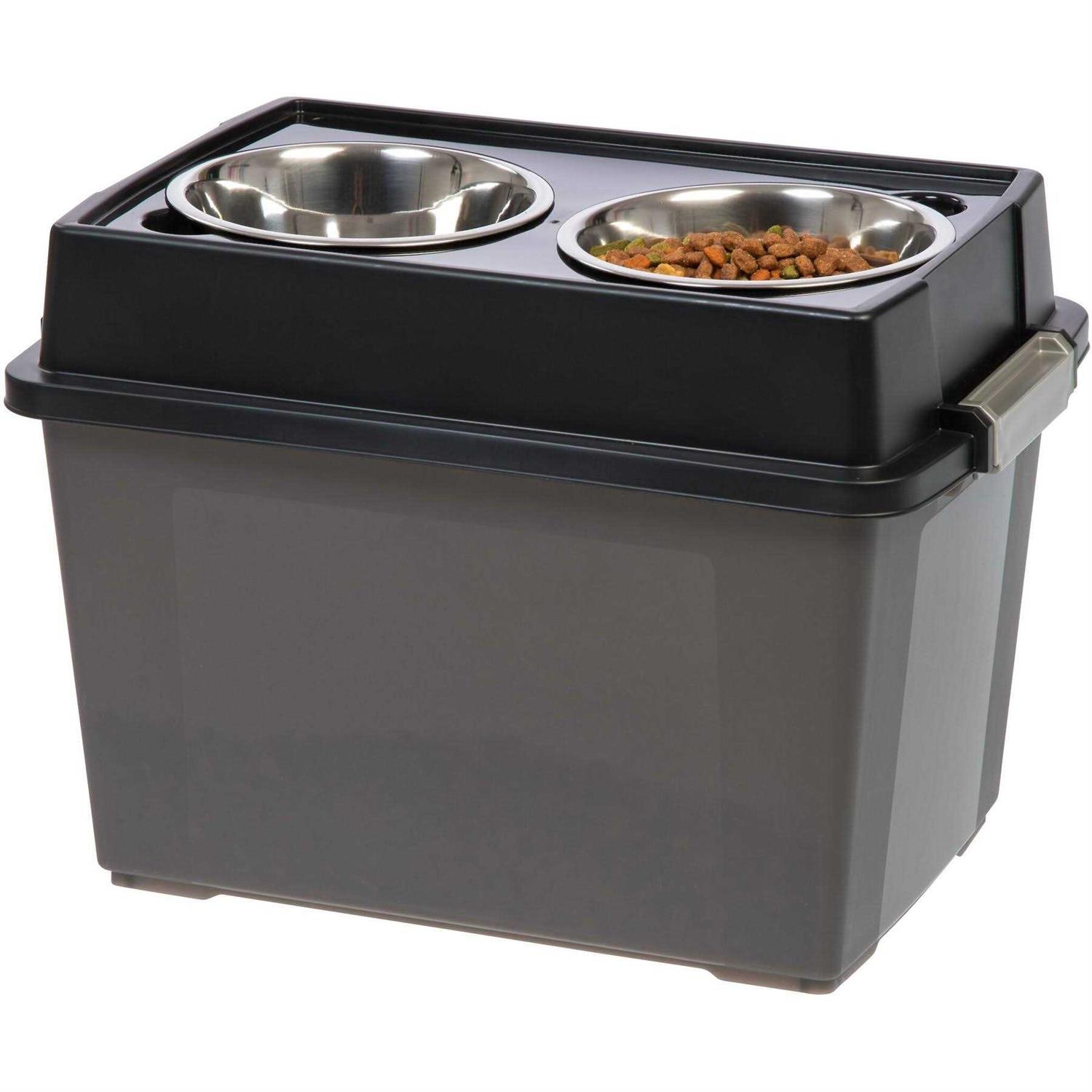 Iris Elevated Feeder with Airtight Storage