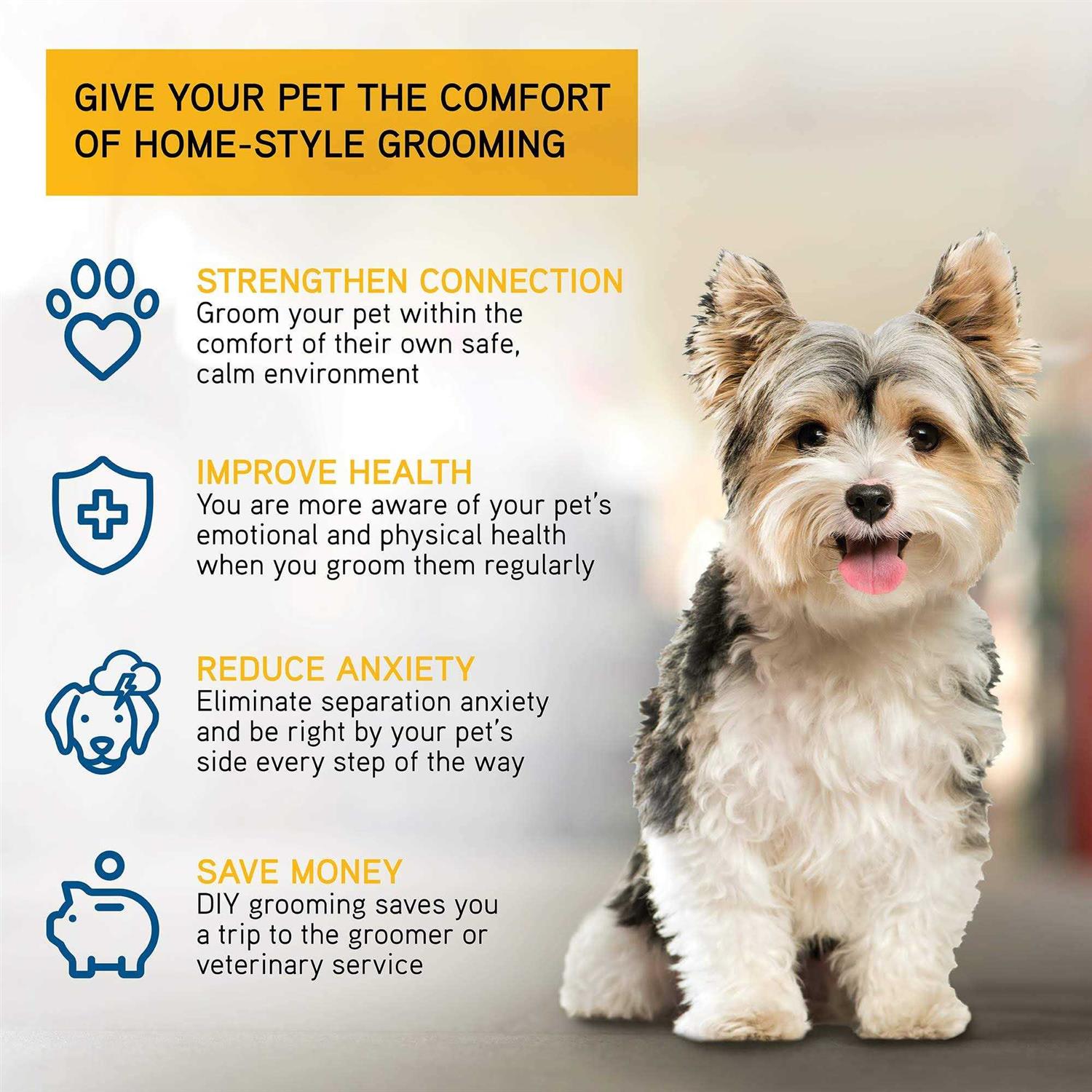 XPOWER B-55 Home Pet Grooming Force Dryer Vacuum