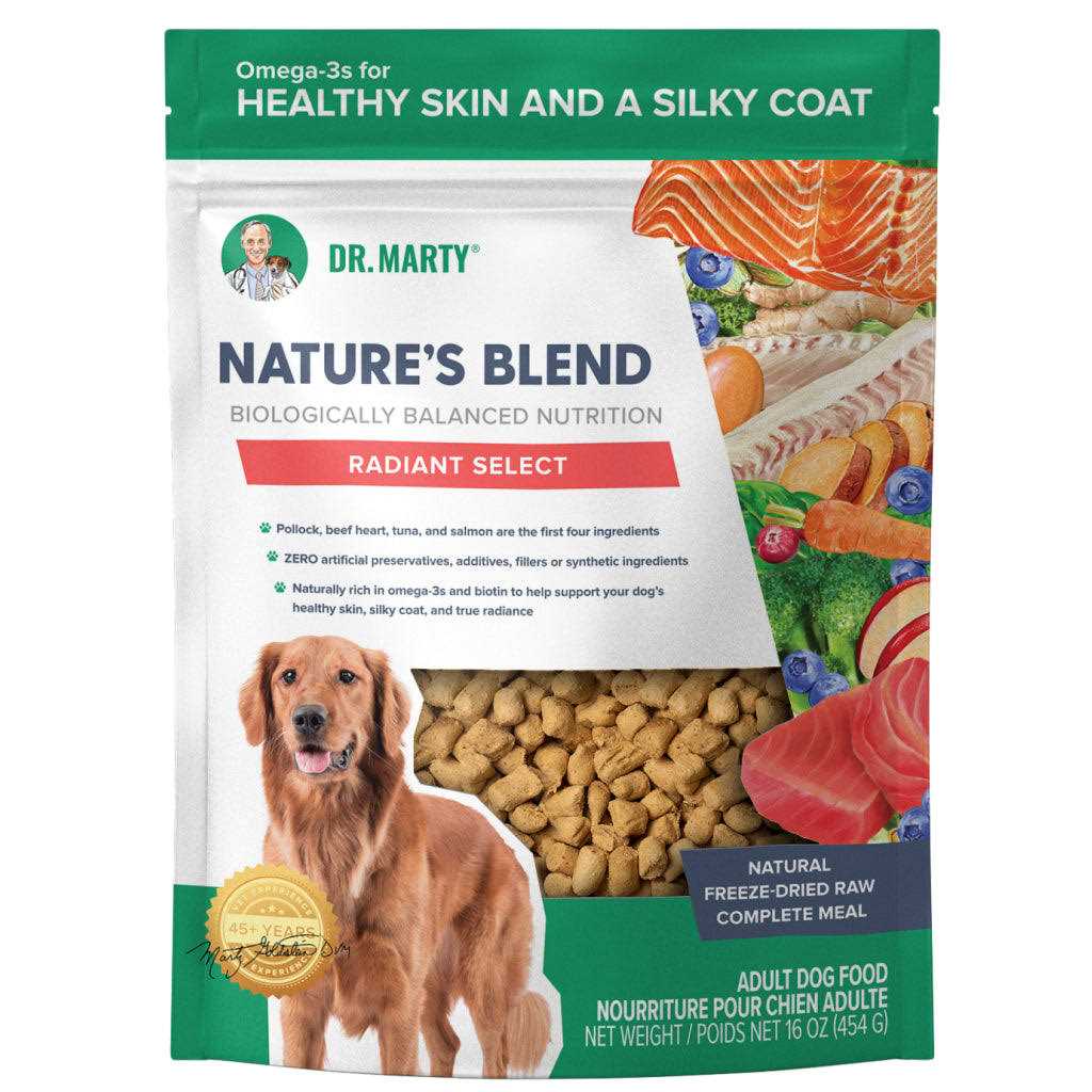 Dr. Marty Nature’s Blend Radiant Select Freeze Dried Dog Food