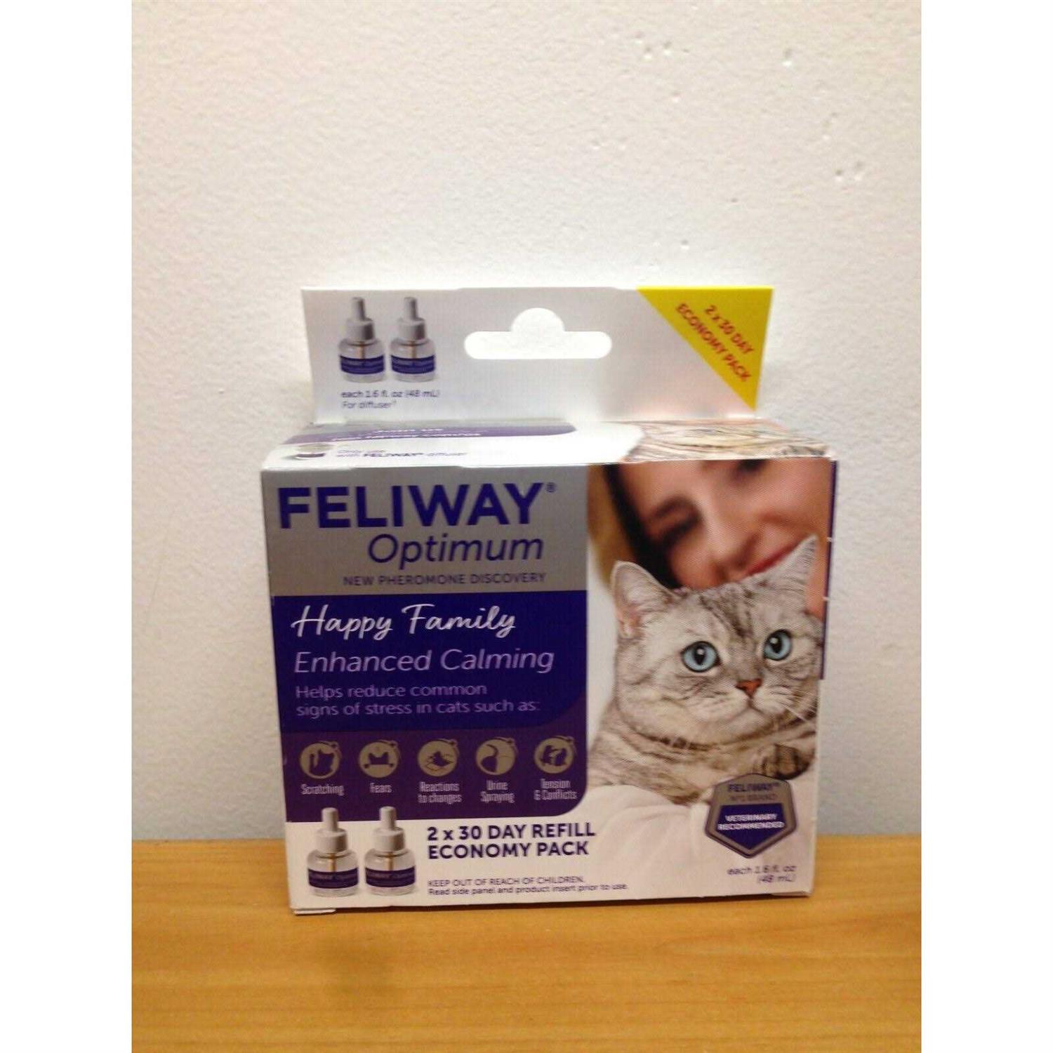 Feliway Optimum Enhanced Calming Refill 48mL