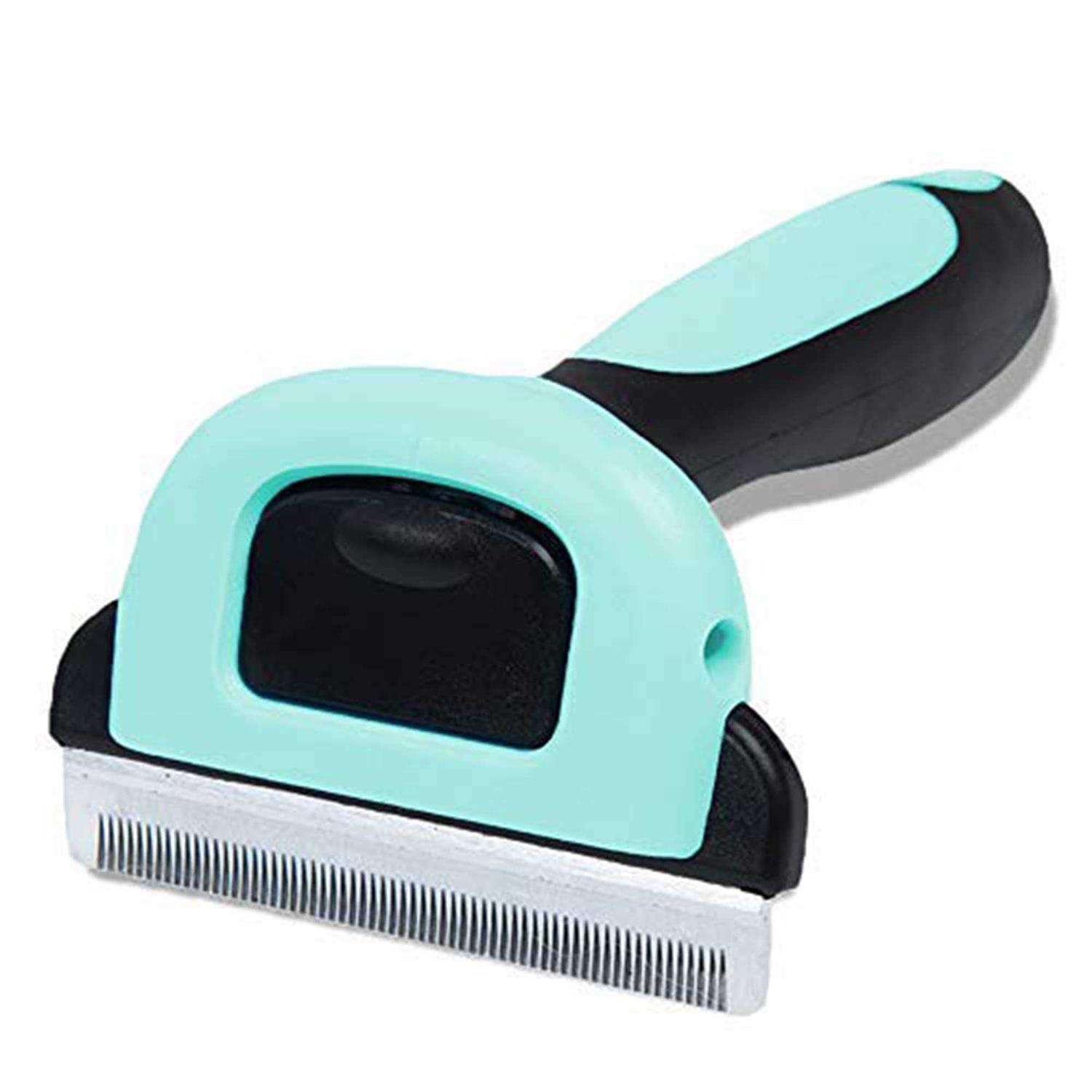 SunGrow Rabbit & Ferret Deshedding Brush for Short Haired Dog & Cat Shedding