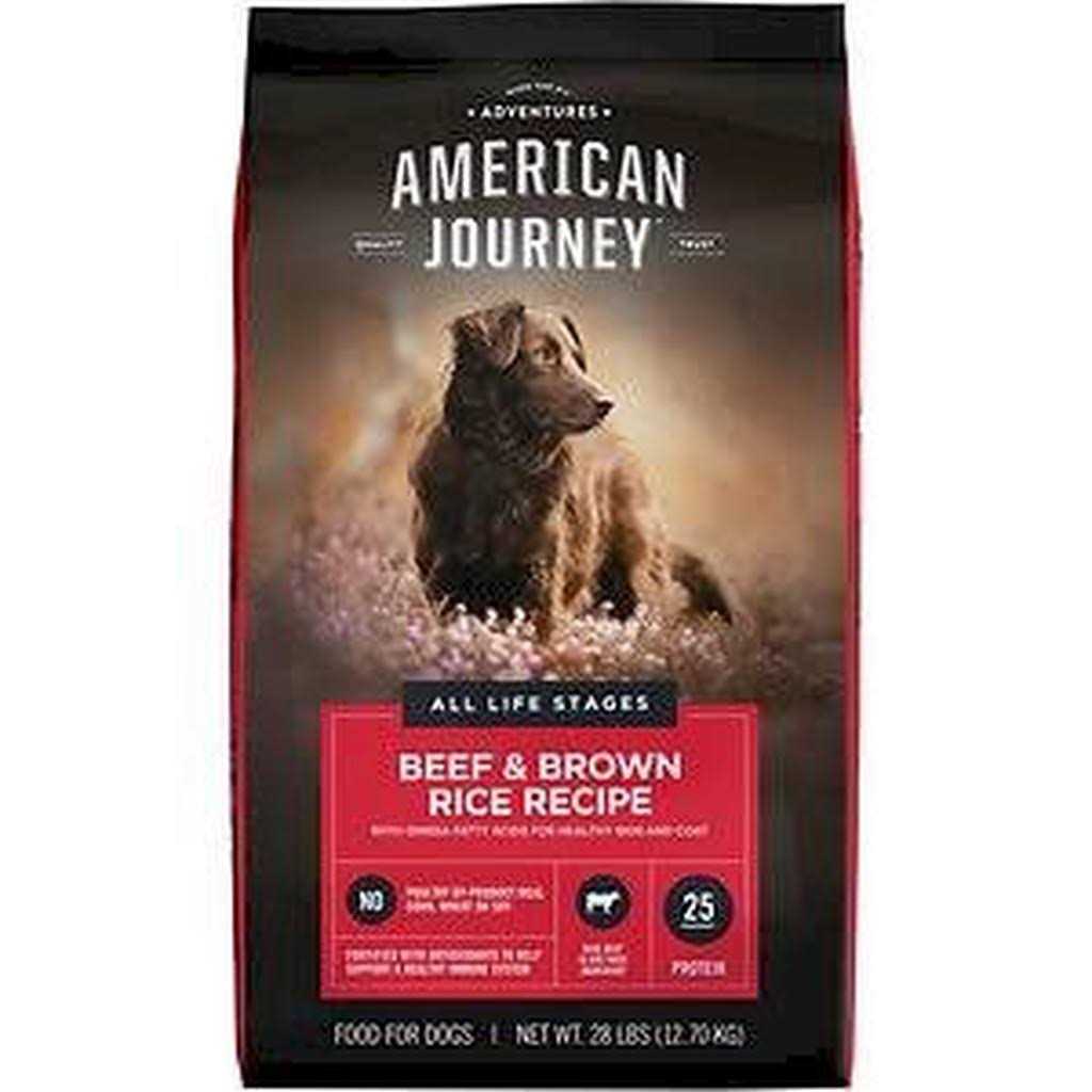 American Journey u0026 Brown Rice Protein First Recipe Dry Dog Food