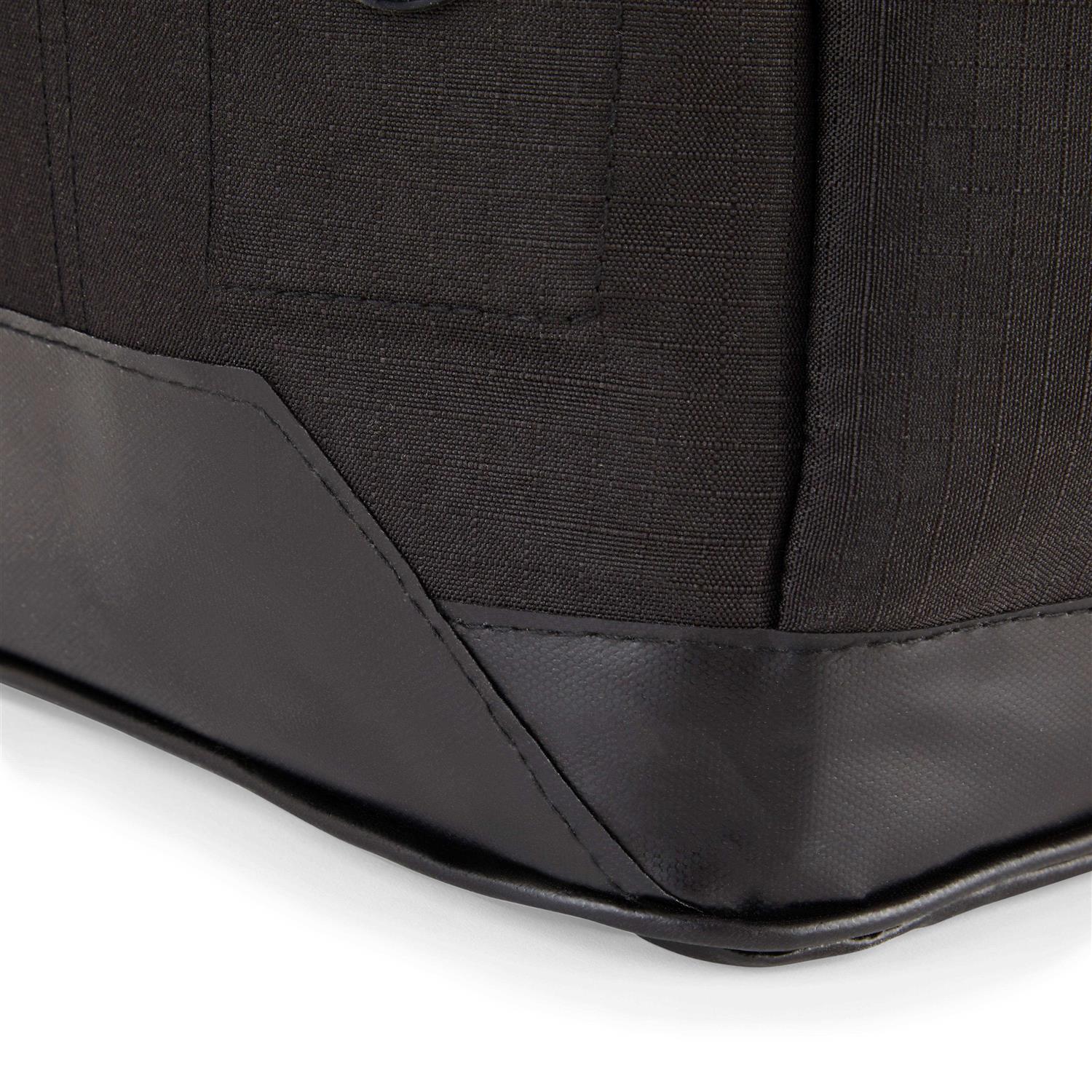 Reddy Black Canvas Dog Carrier Tote Made With Recycled Materials
