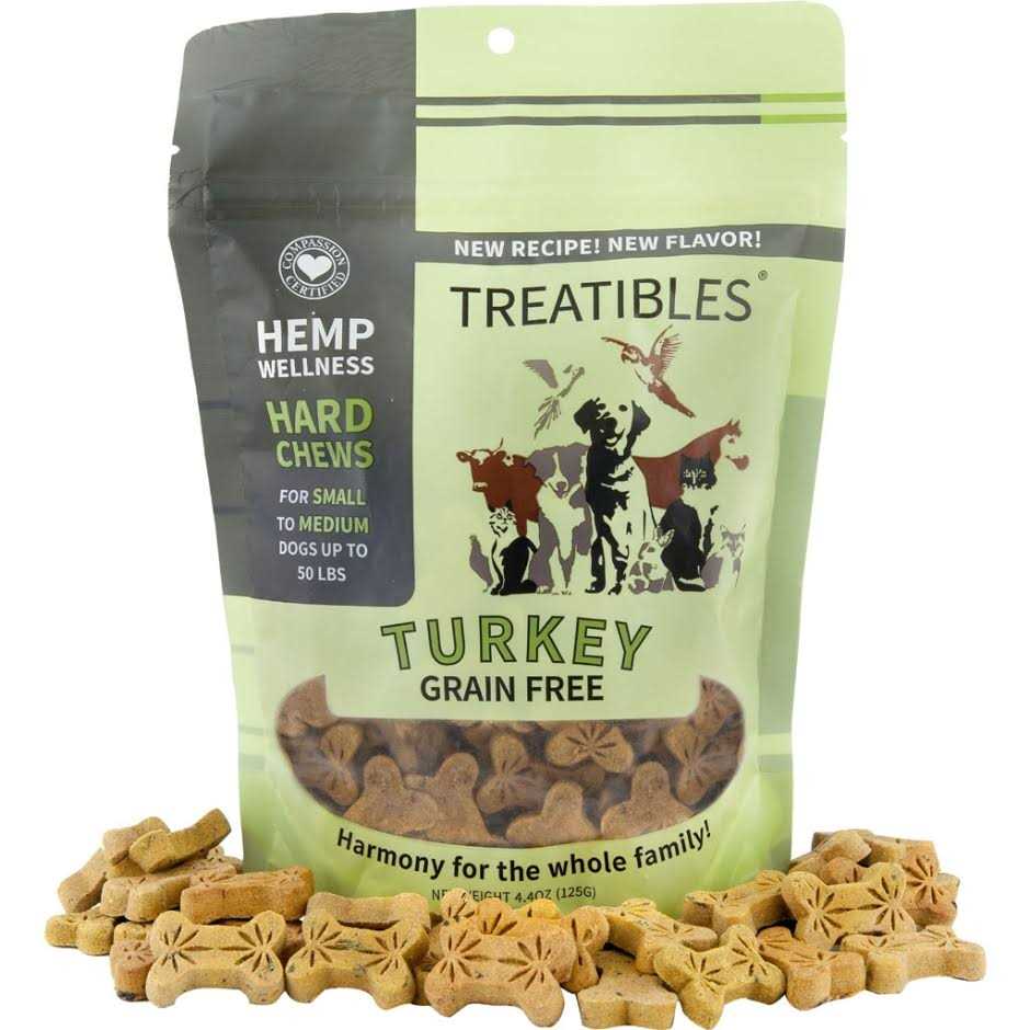 Treatibles Grain Free Blueberry Chews 1mg Small
