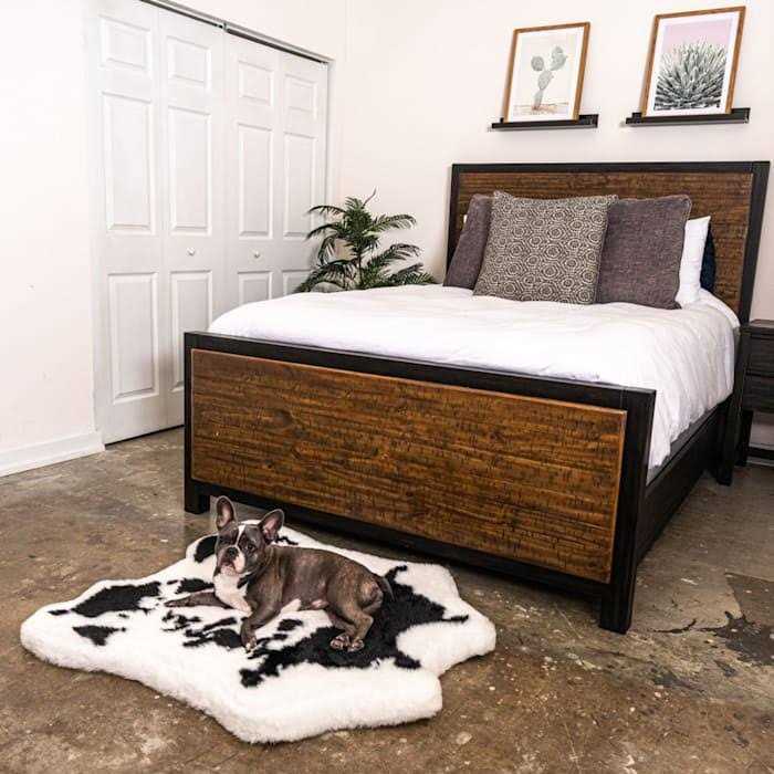 Paw PupRug Animal Print Memory Foam Dog Bed