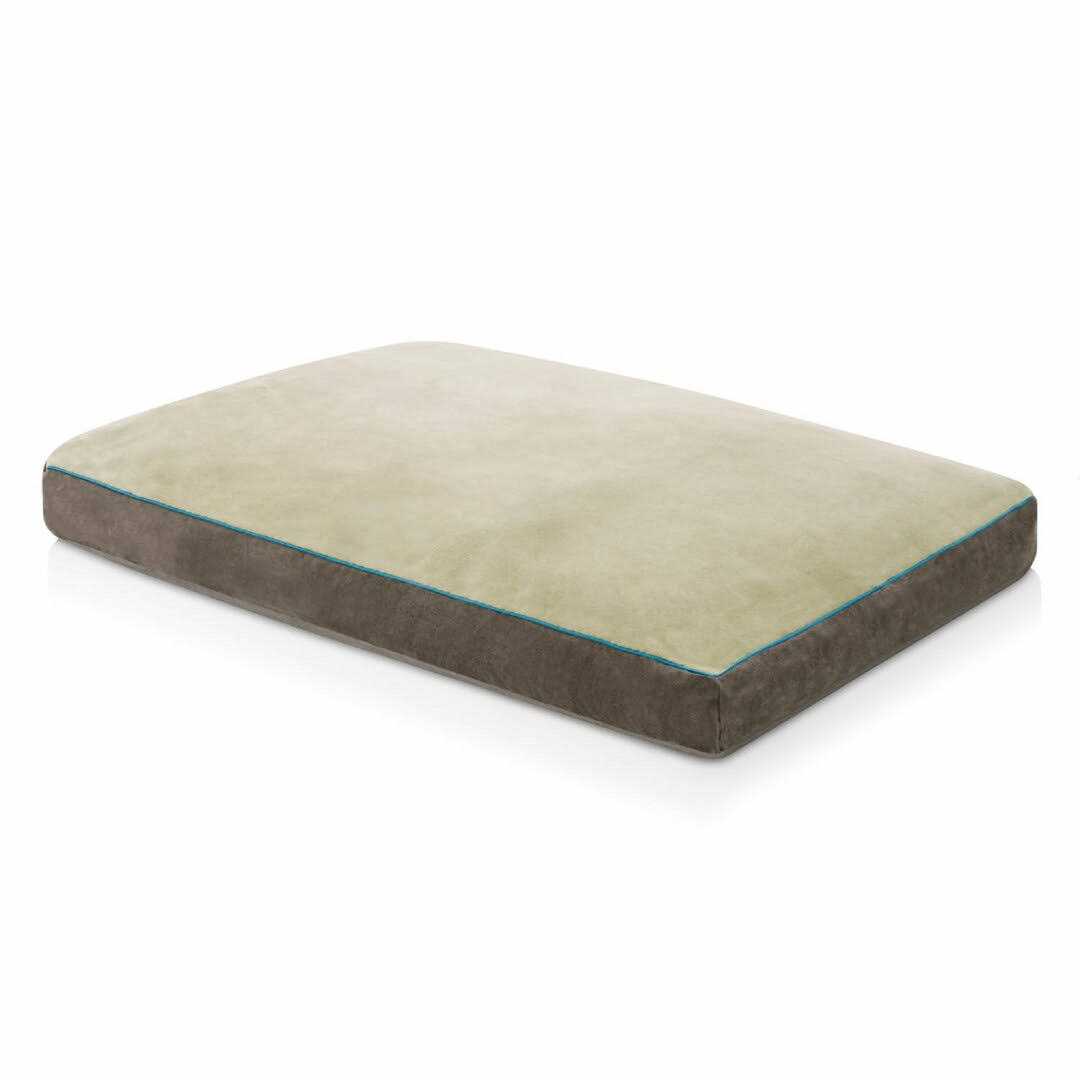 Brindle Soft Memory Foam Dog Bed with Removable Washable Cover