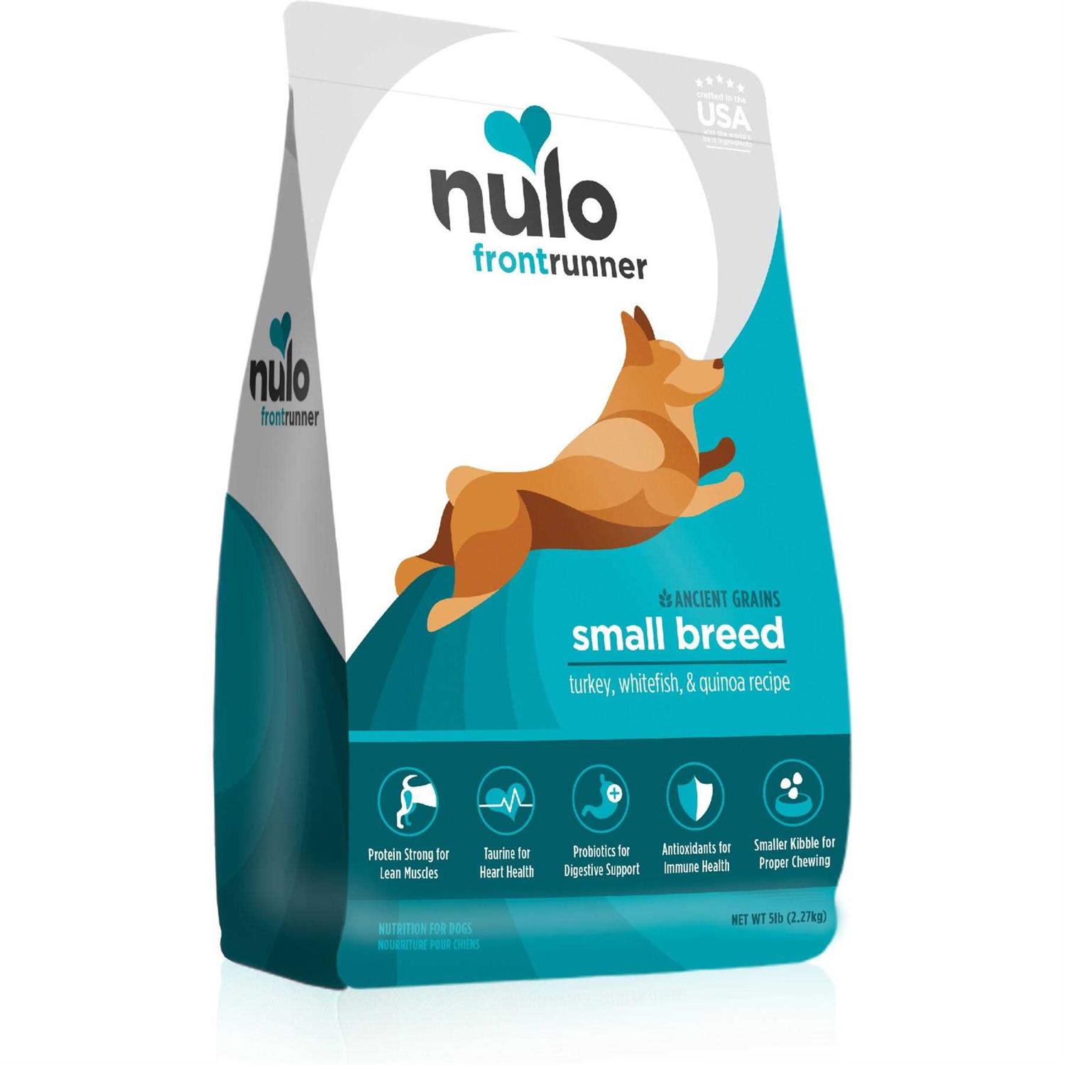 Nulo Frontrunner Small Breed Dry Dog Food Turkey