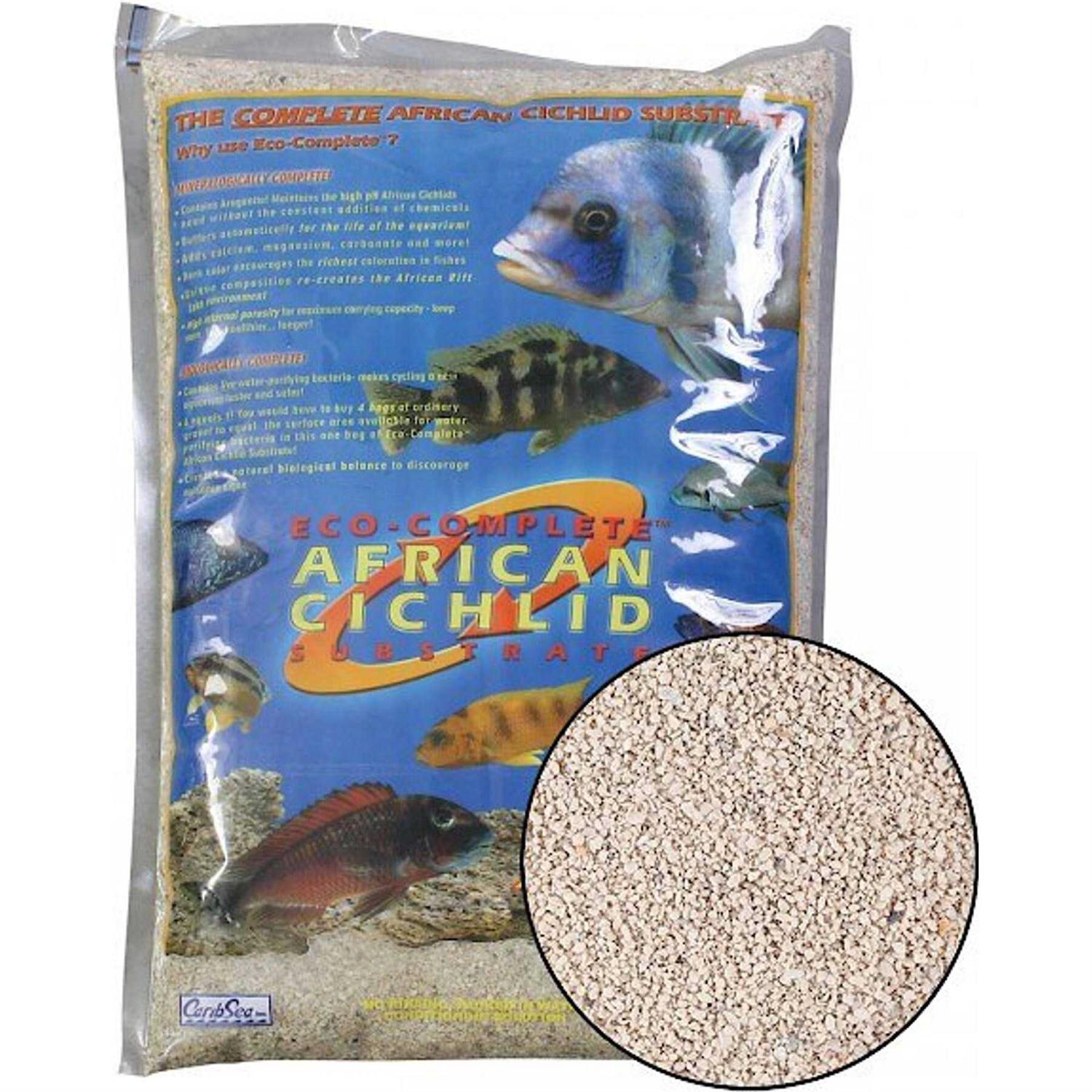 CaribSea Eco-Complete Cichlid White Sand