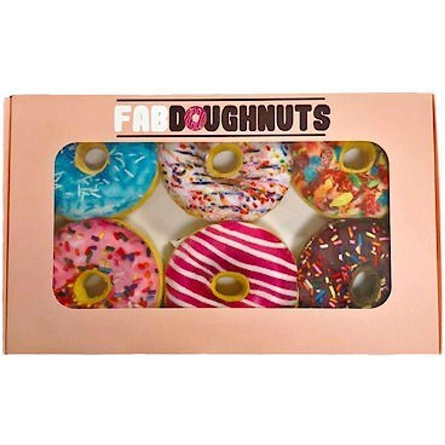 fabdog Box of Doughnuts Dog Toys