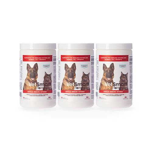 VetSmart Formulas Critical Immune Defense for Dogs & Cats Supports Normal cell growth