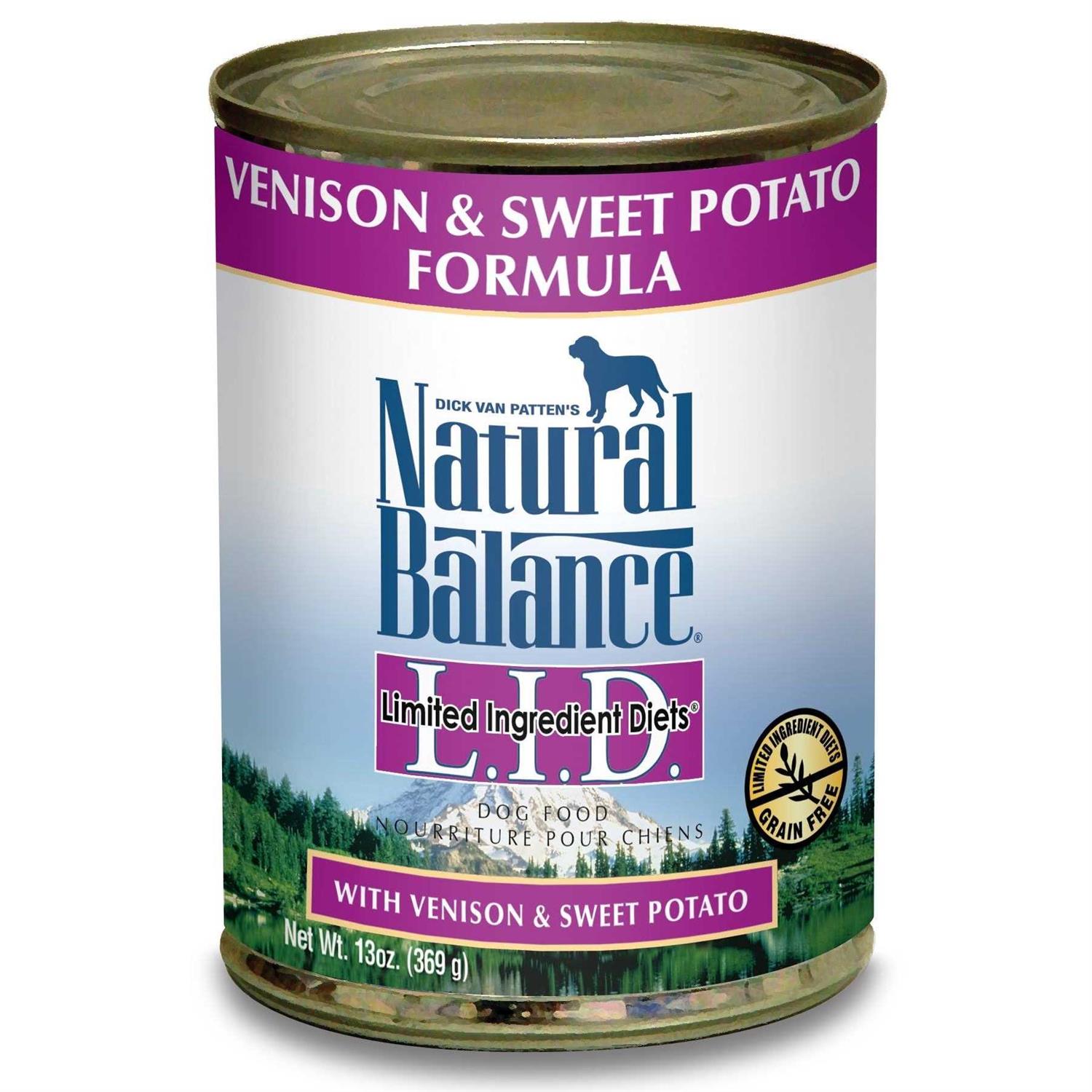 Natural Balance Limited Ingredient Diets Sweet Potato & Venison Wet Canned Dog Food