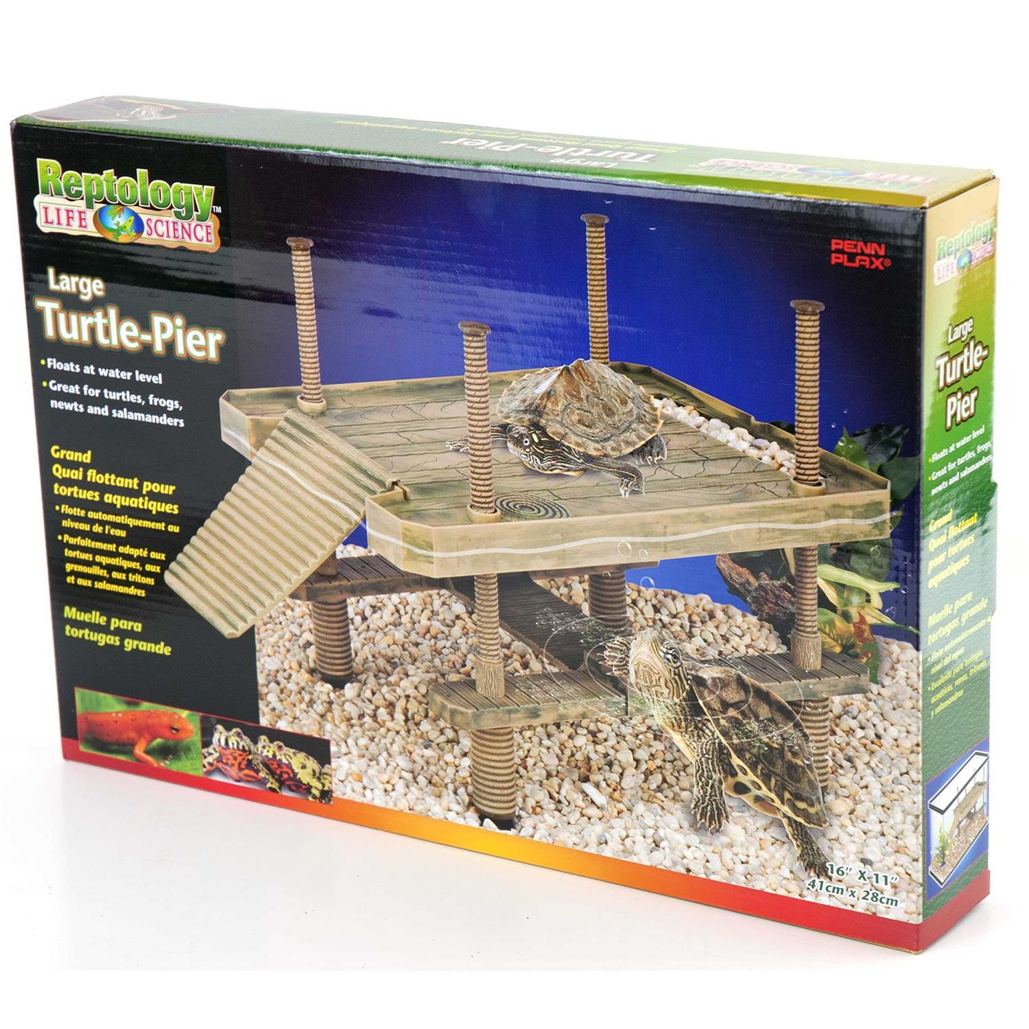 Penn-Plax Reptology Floating Turtle Pier and Basking Platform