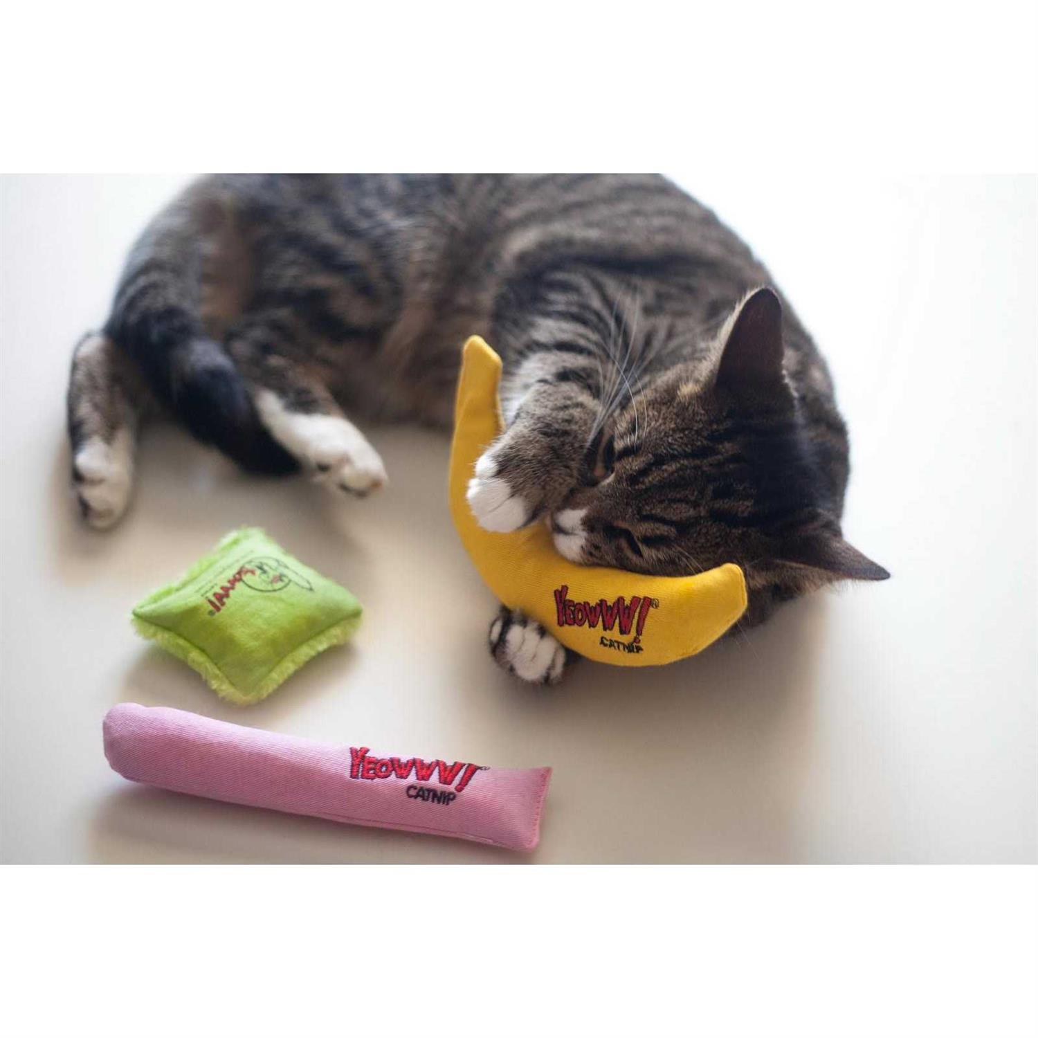 Yeowww! Banana Catnip Toy