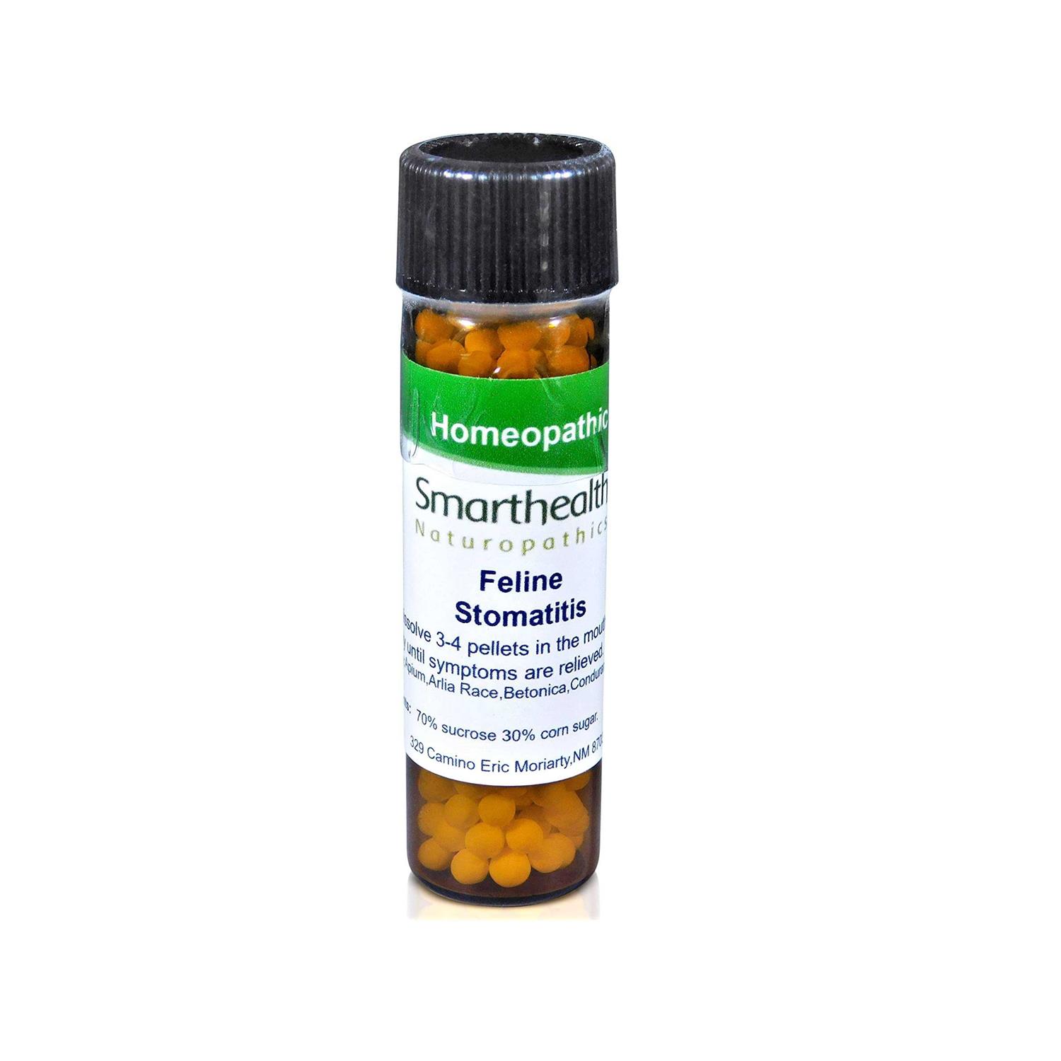 Smarthealth Naturopathics Feline Stomatitis Formula. for All Breeds and All Age’s of Cats Get Relief Fast!