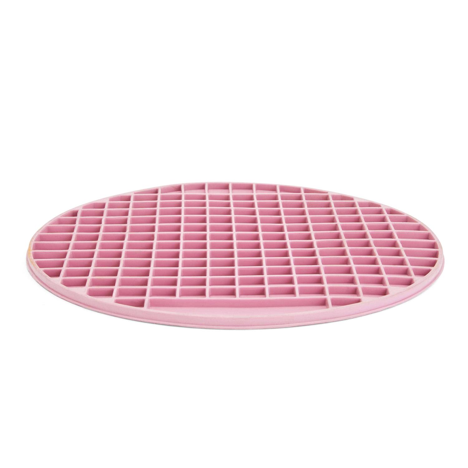 EveryYay Blush Dog Treat Mat 11 L x 11 W x 0.3 H