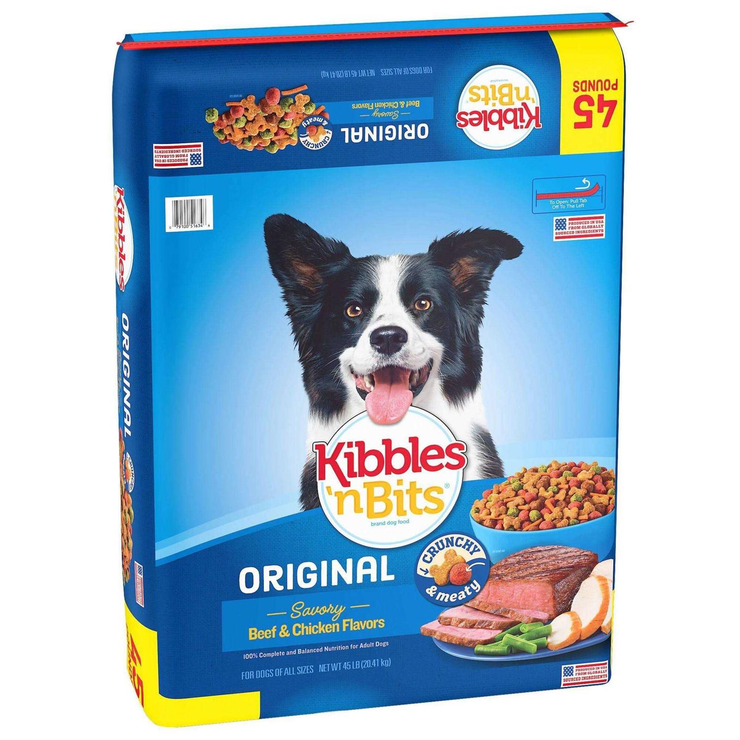 Kibbles ‘n Bits Original Beef & Chicken Dry Dog Food