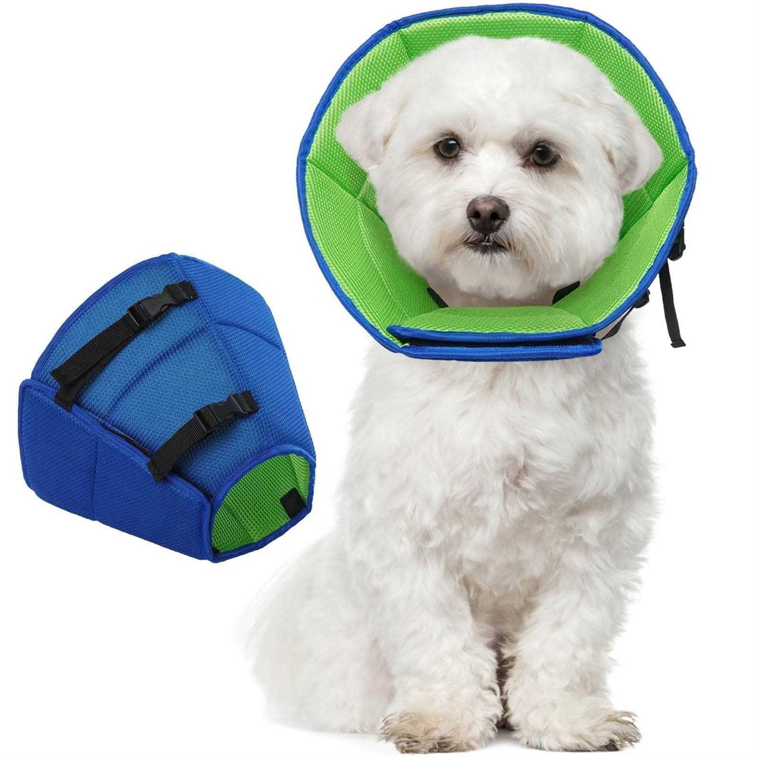 Kuoser Soft Dog Cone Collar After Surgery Adjustable Dog Recovery Cone Collar