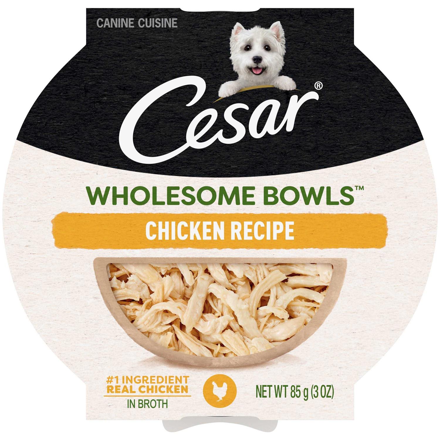 Cesar Wholesome Bowls Wet Dog Food