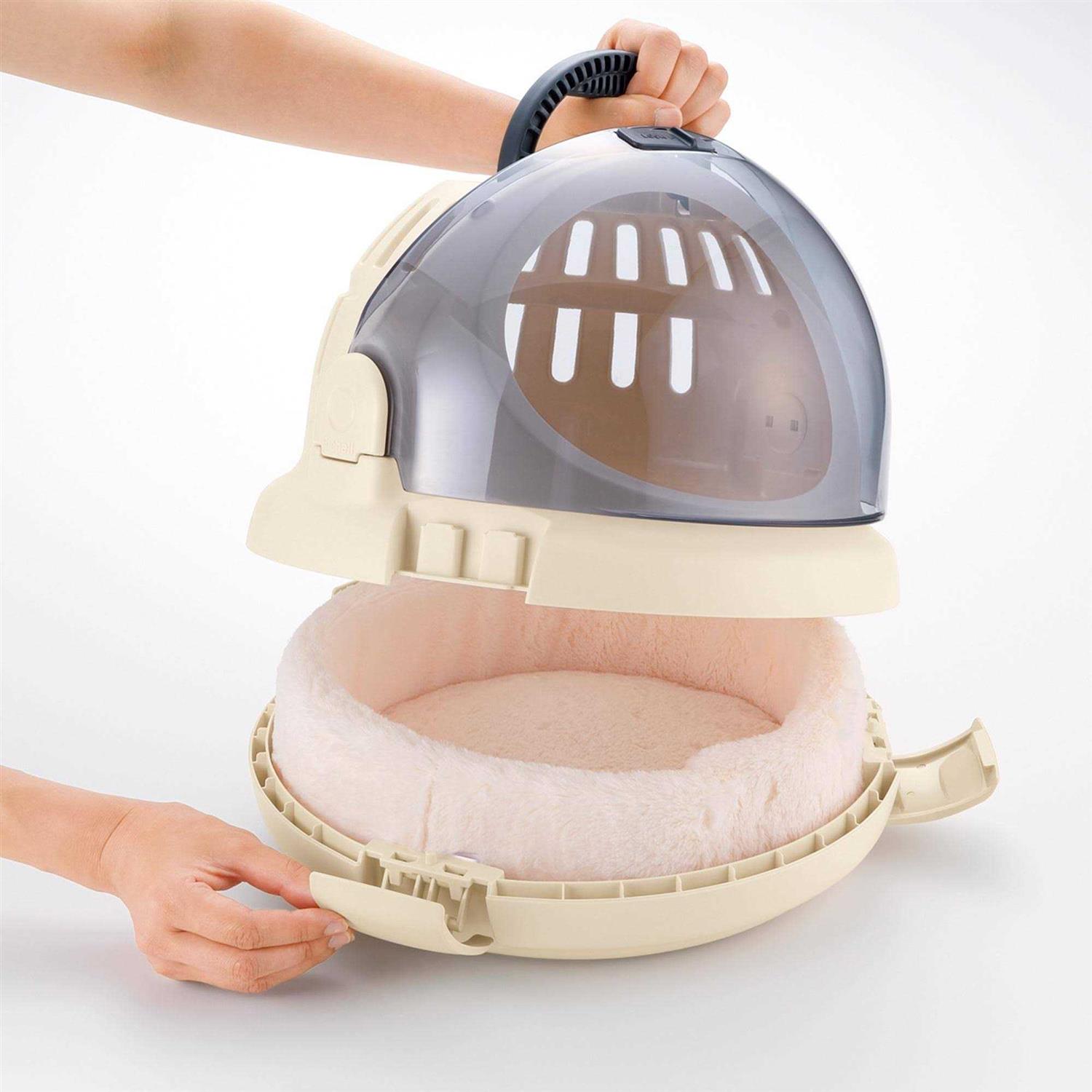 Richell Space Capsule Pet Carrier & Bed