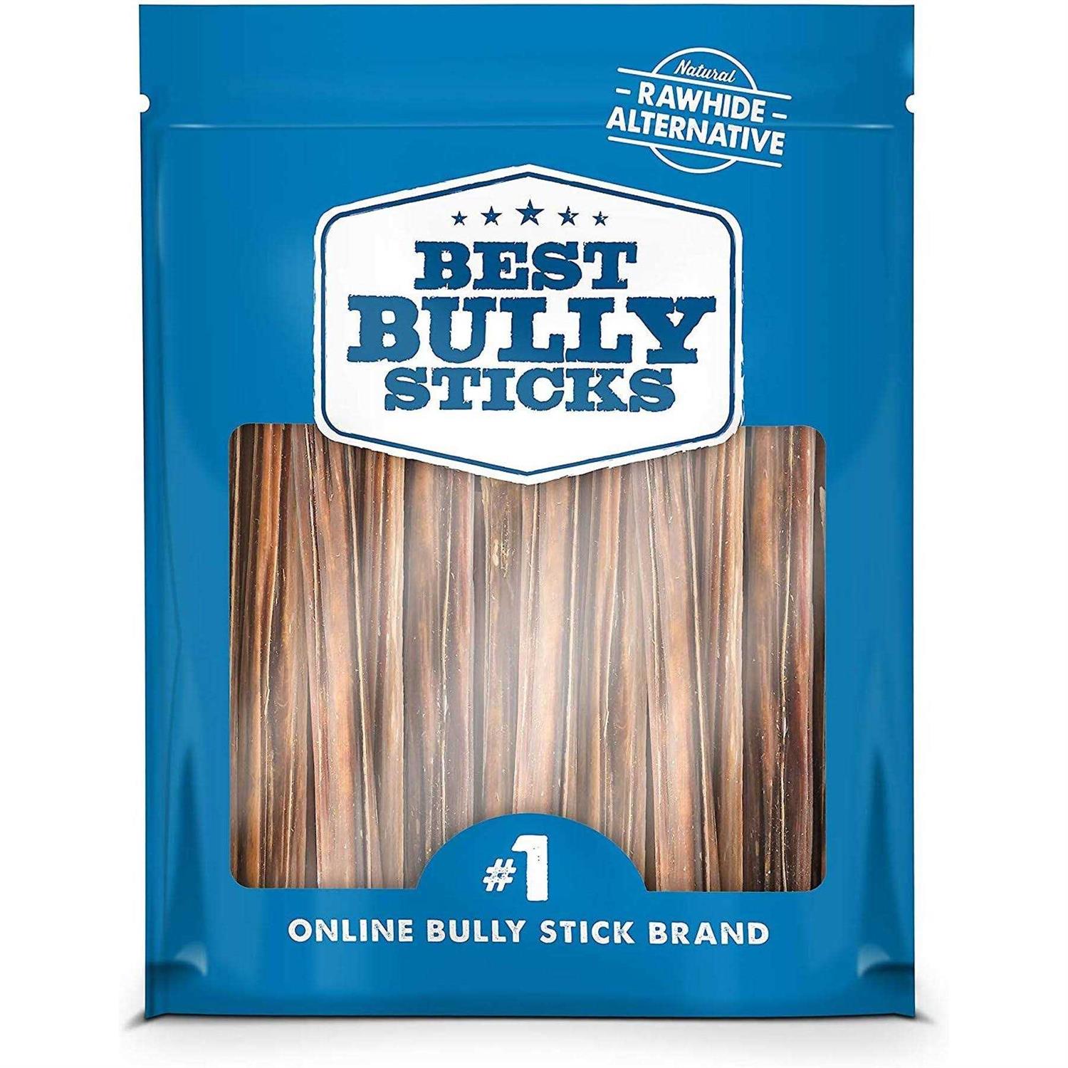 Best Bully Sticks 6 Inch Gullet Thin Stick Dog Treats