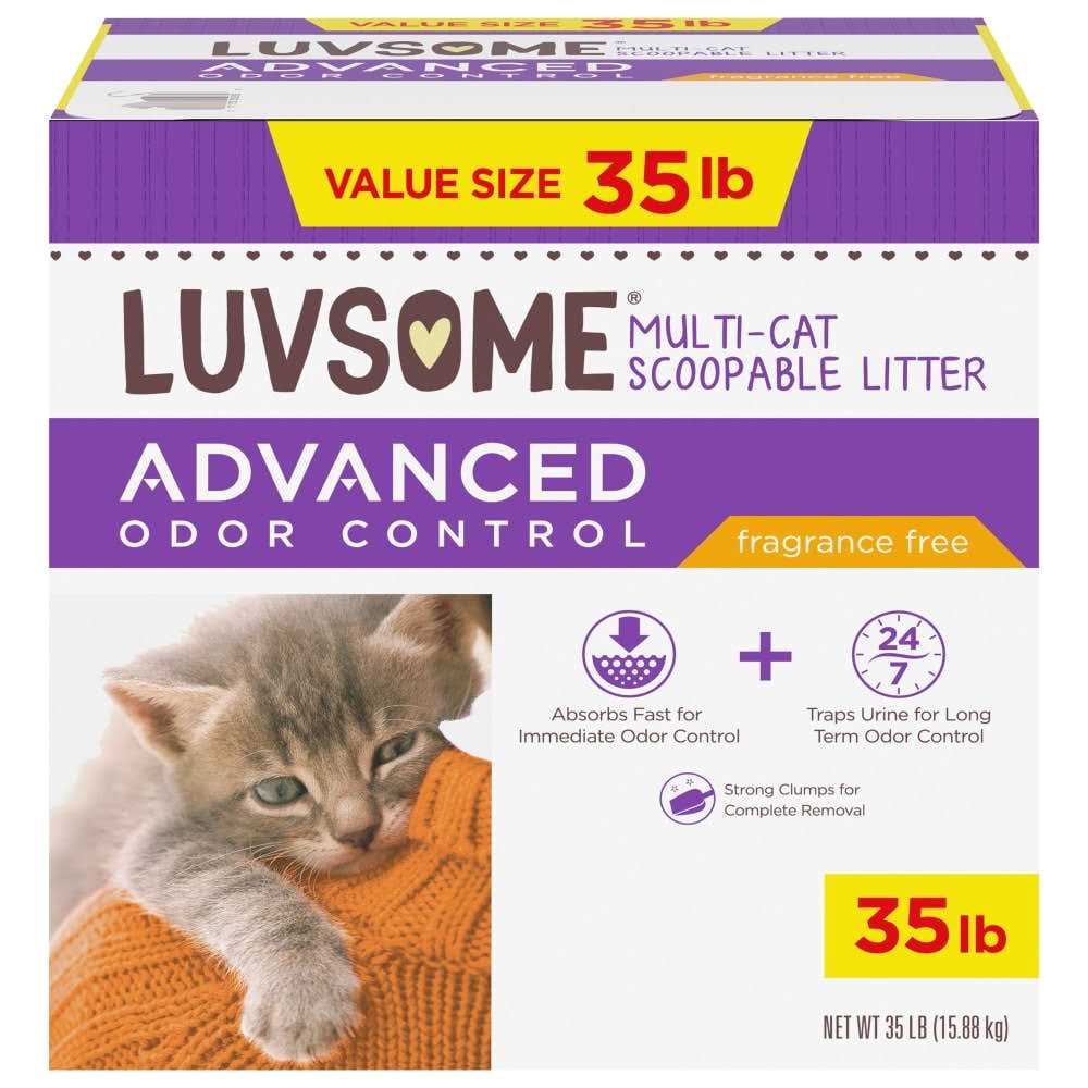 Luvsome Multi-Cat Scoopable Litter