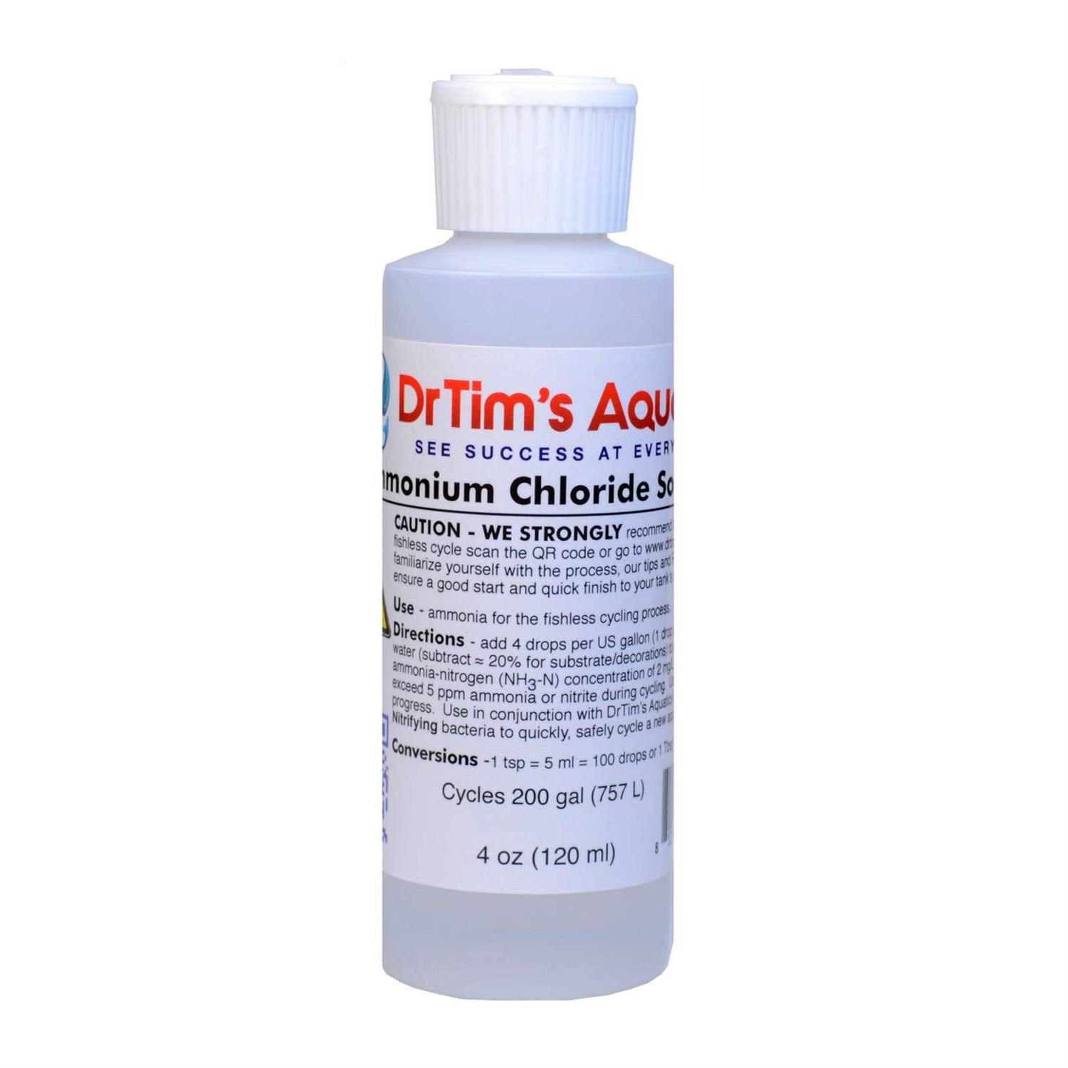 Dr Tim’s Aquatics Ammonium Chloride for Fishless Cycling