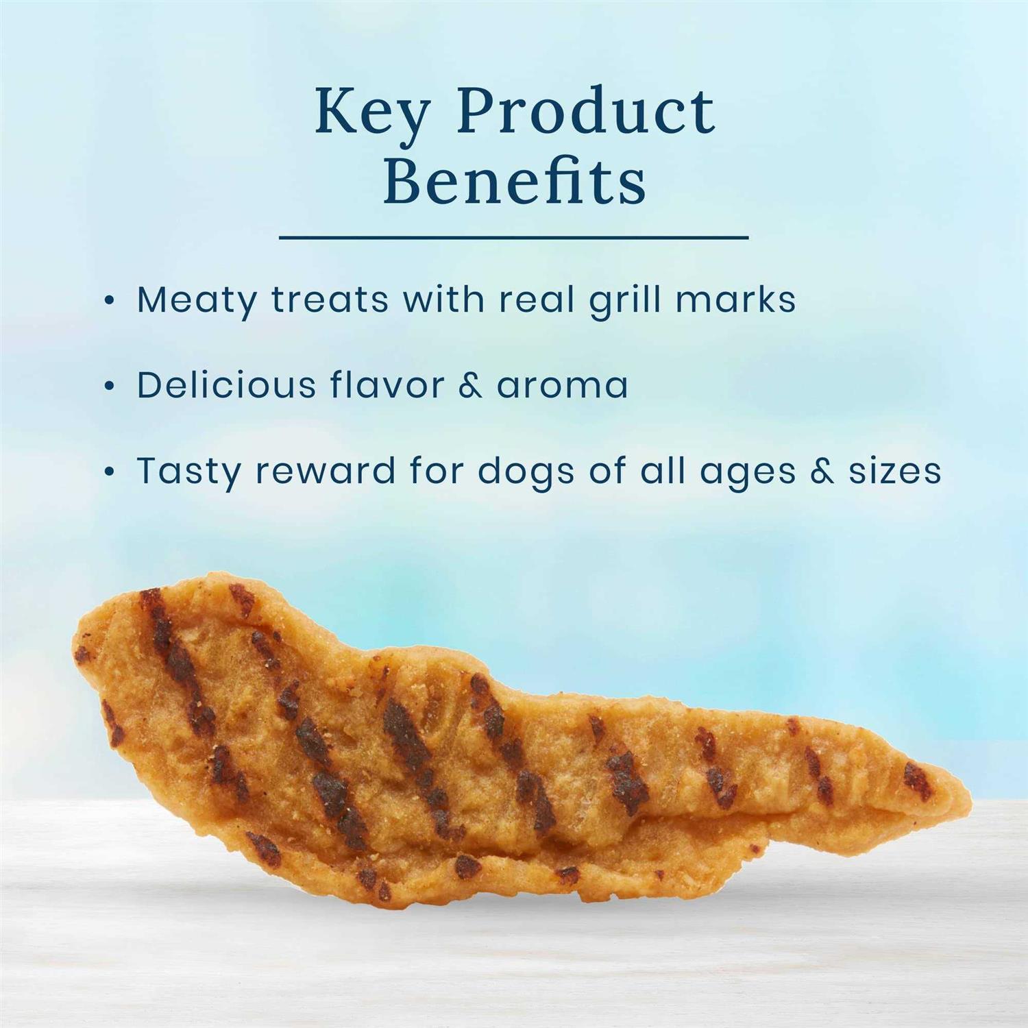 Blue Buffalo True Chews Natural Chicken & Bacon Dog Treats