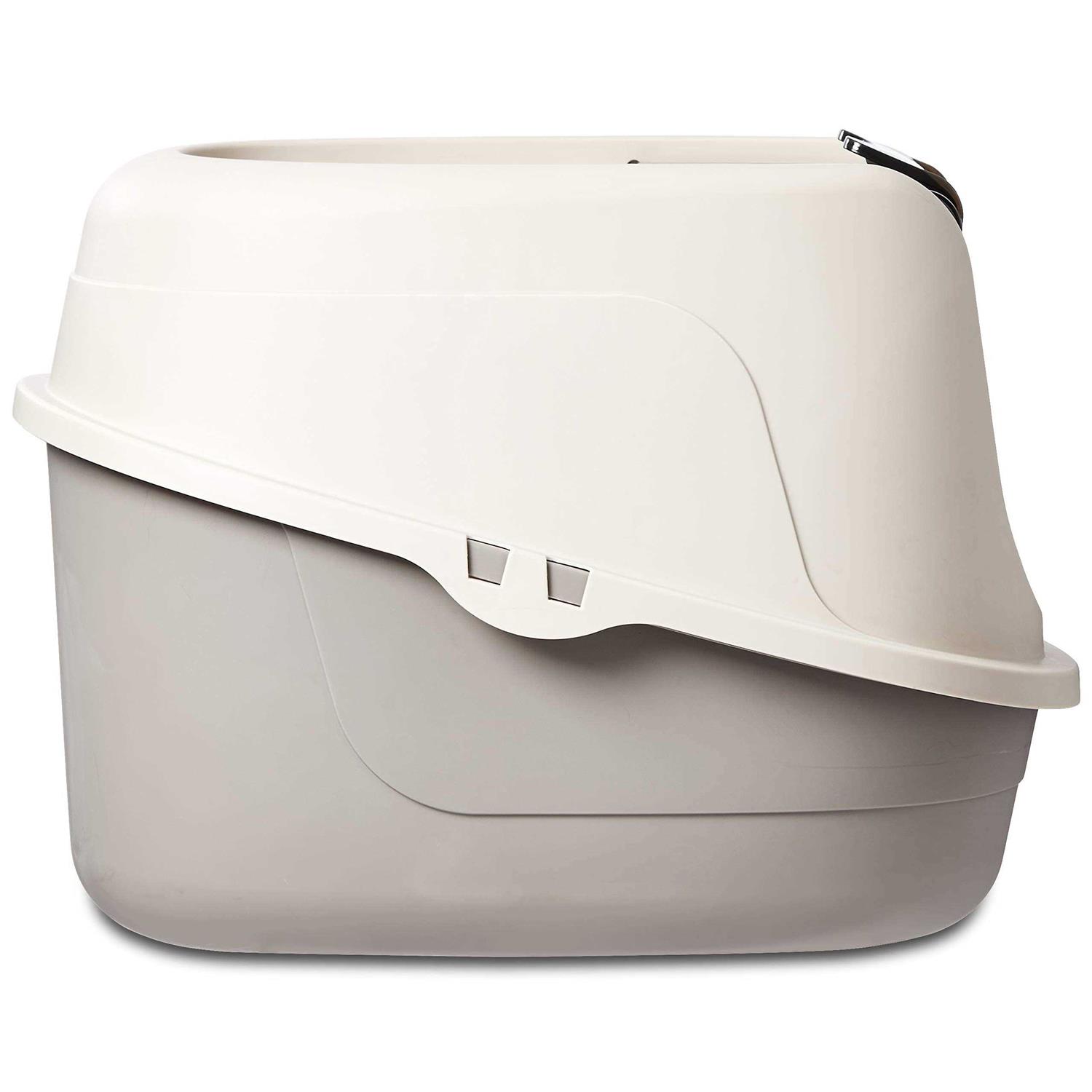 Amazon Basics No-Mess Hooded Cat Litter Box