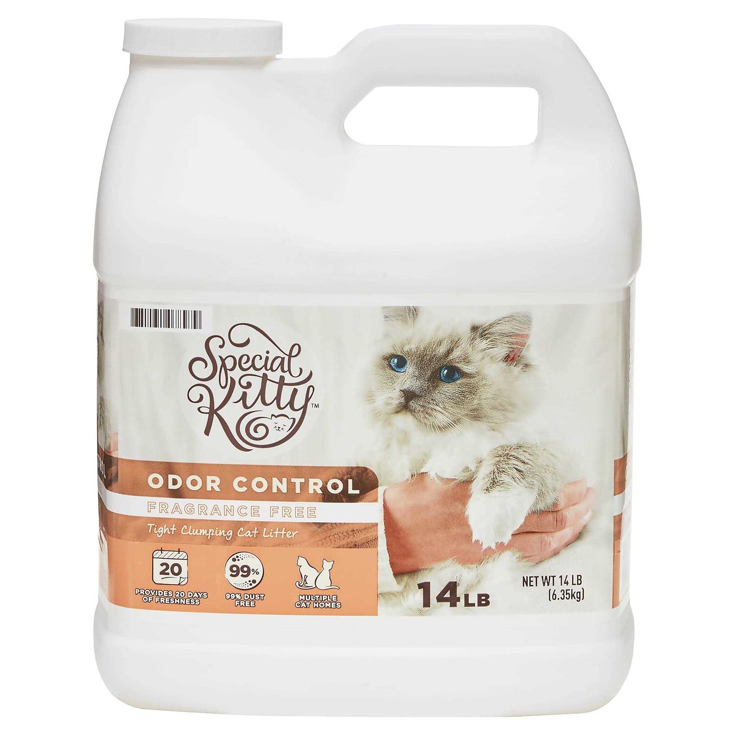 Special Kitty Odor Control Tight Clumping Cat Litter