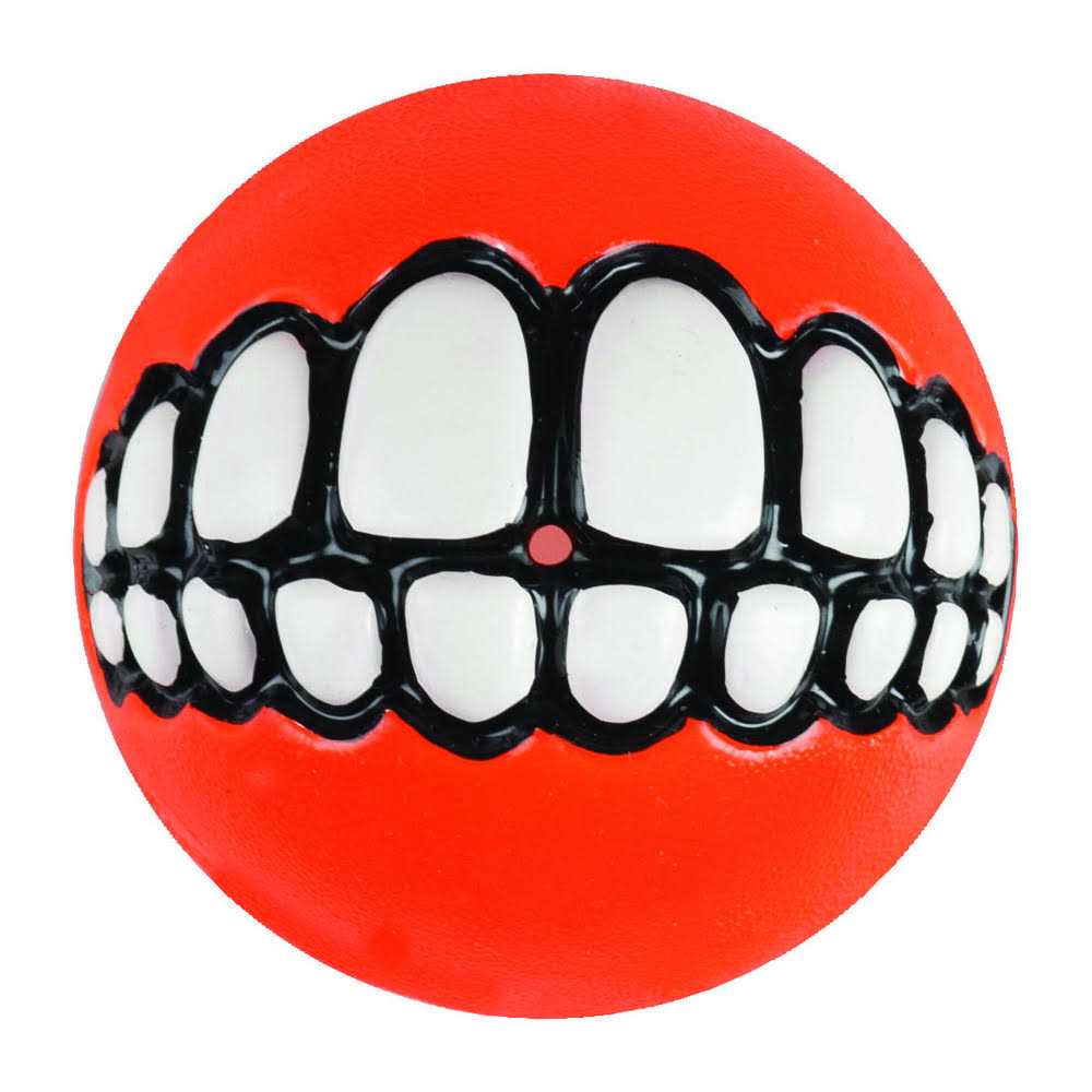 Rogz Grinz Ball Dog Toy