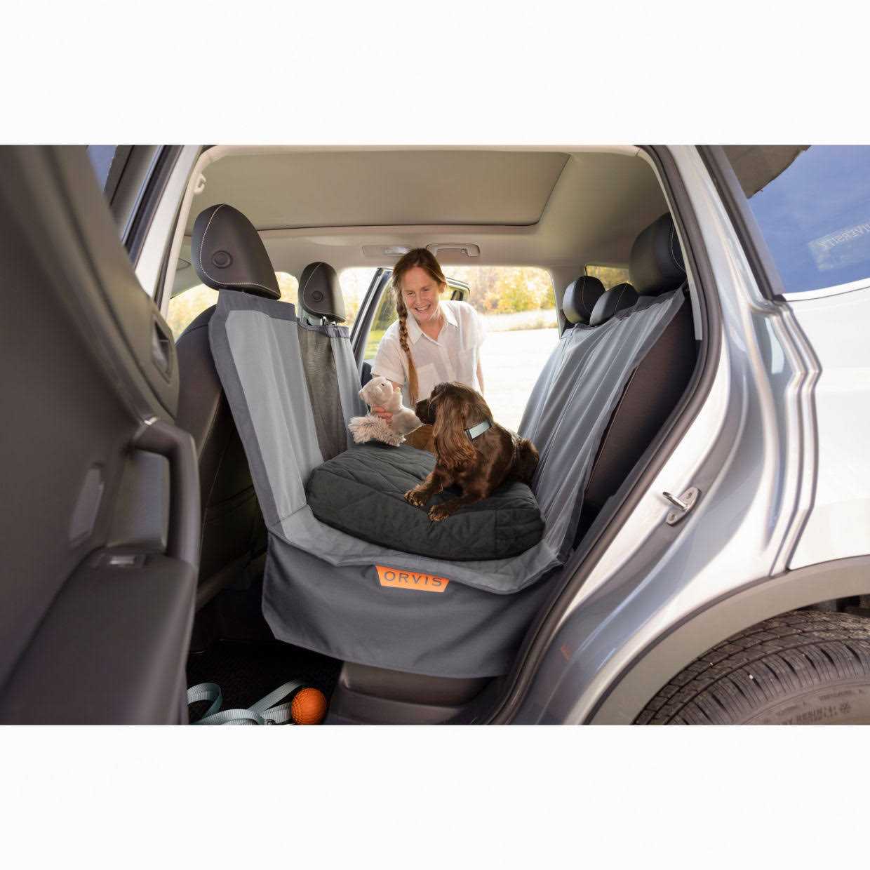 Orvis Memory Foam Couch Dog Bed Slate