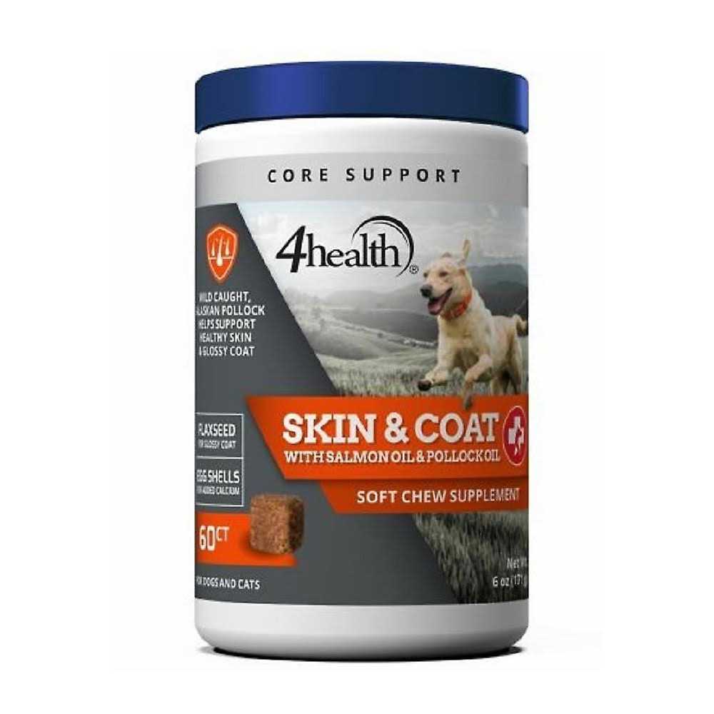 4health Salmon and Pollock Oil Skin and Coat Supplement for Dogs
